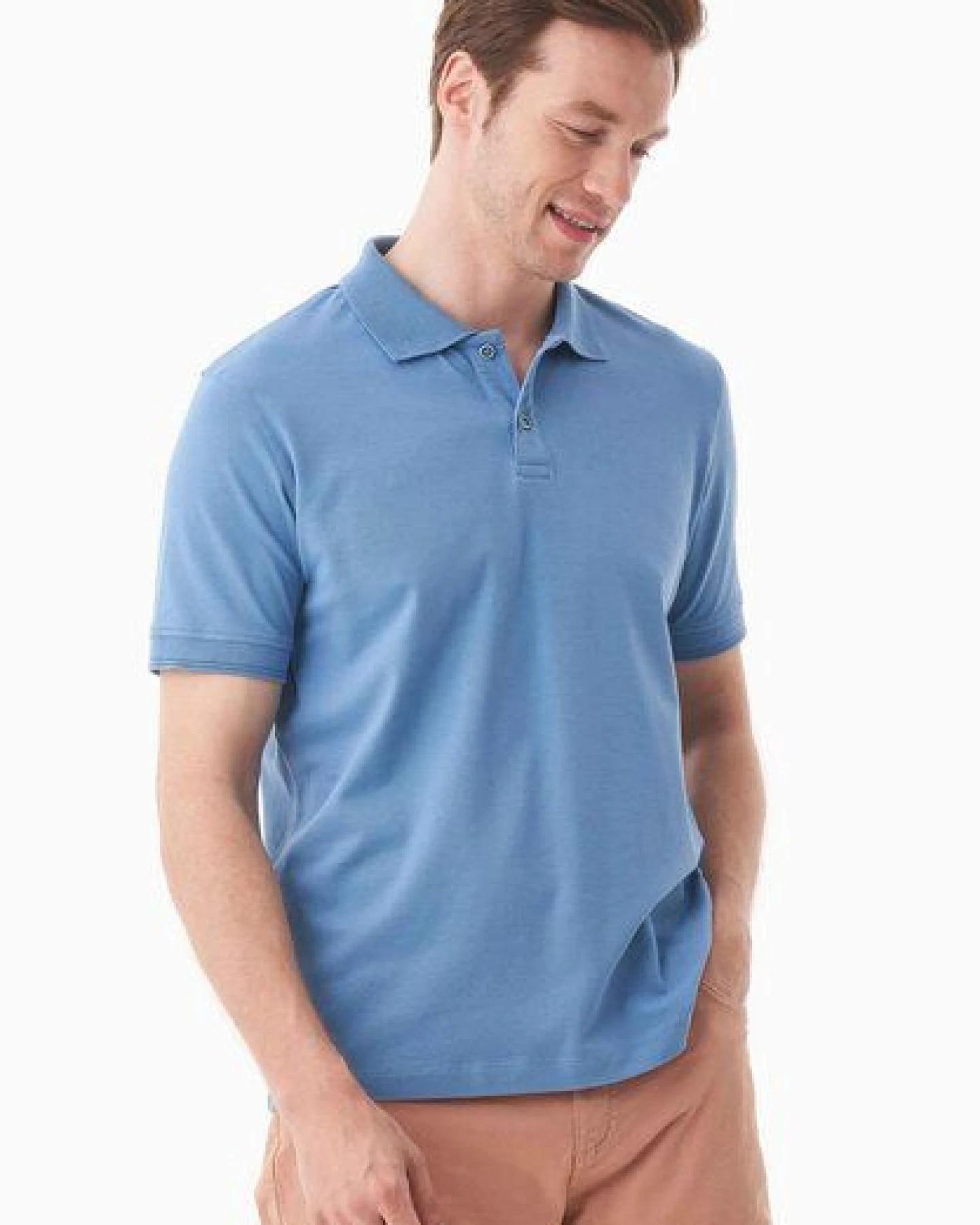 ORGANICATION Poloshirt aus Bio-Baumwolle – Ansicht 3