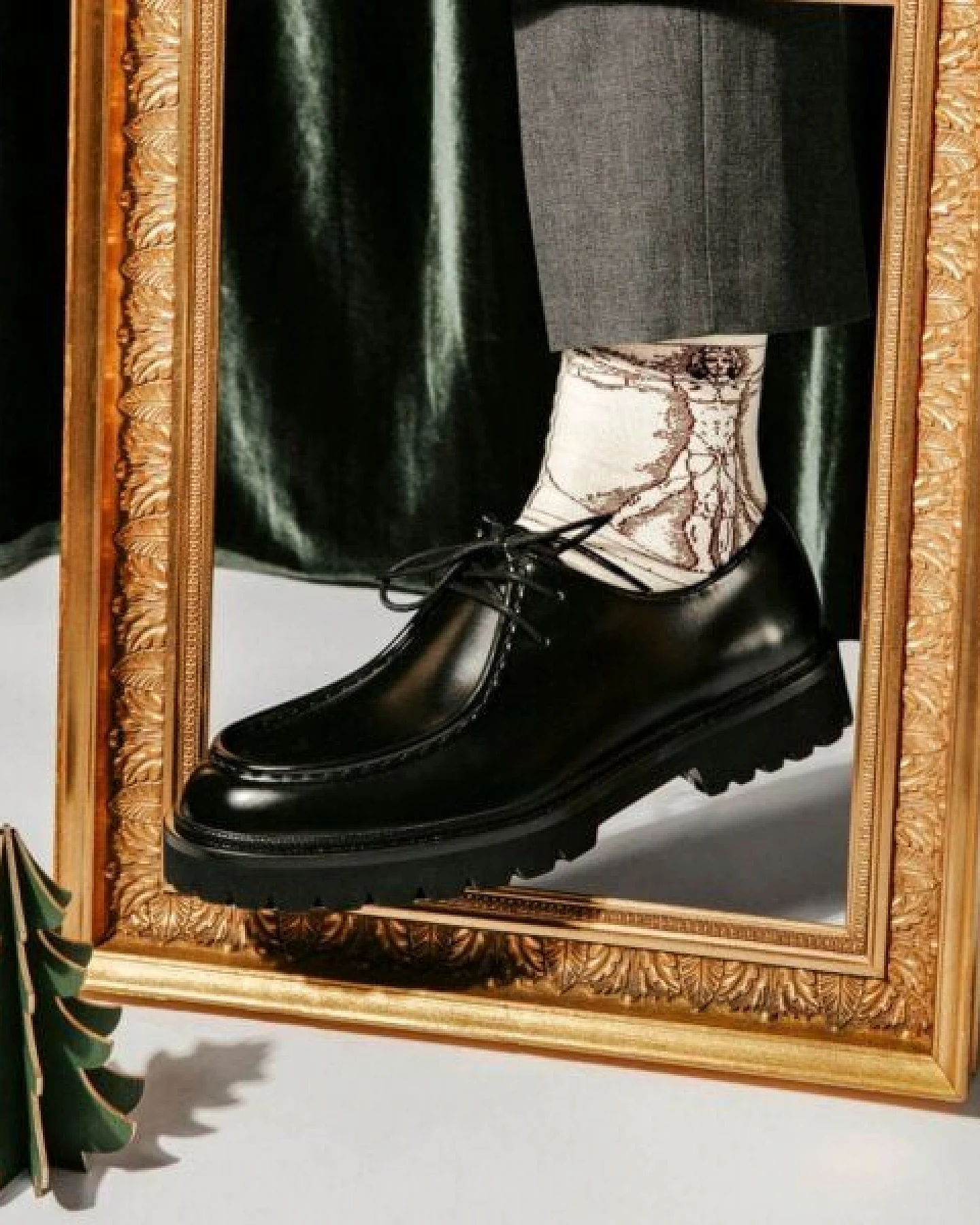 KUNSTSOKKEN Kunst Socken - Nahtlose Bunte Socken aus Bio-Baumwolle Mix - weihnachtsgeschenke für Künstler - Lustige Socken Geschenk – Ansicht 3