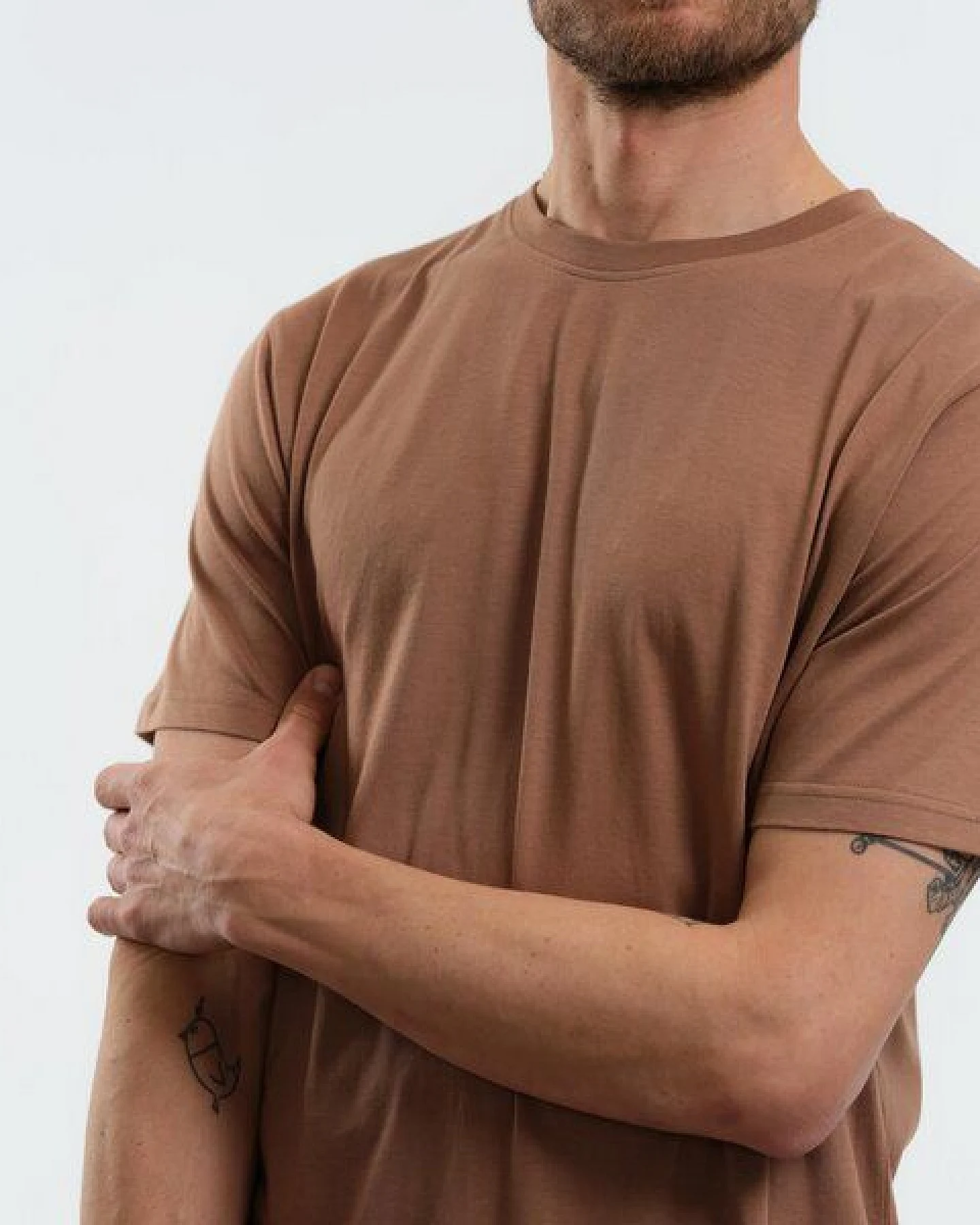 GARY MASH Herren Basic T-Shirt aus TENCEL Modal Mix – Ansicht 2