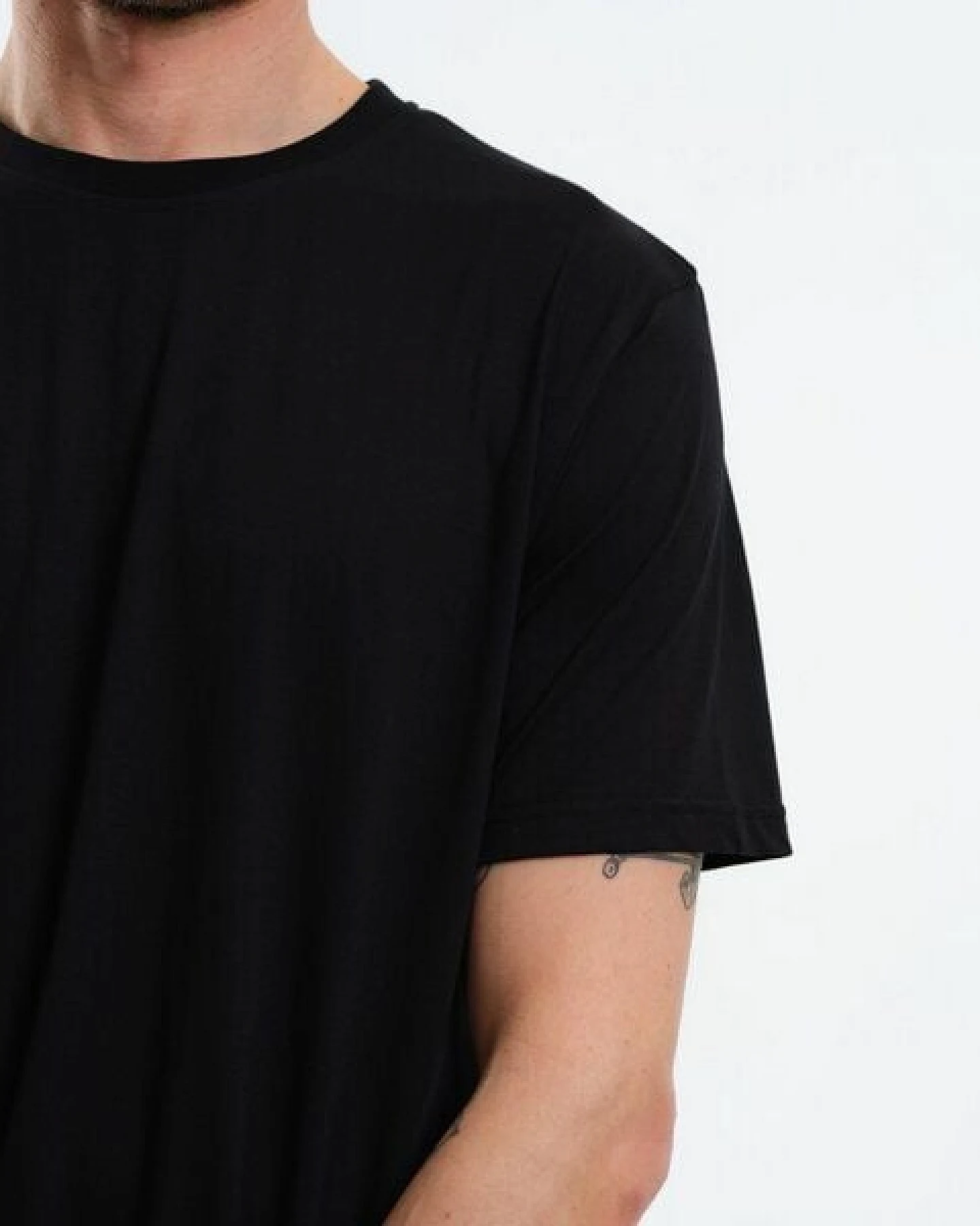 GARY MASH Herren Basic T-Shirt aus TENCEL Modal Mix – Ansicht 4