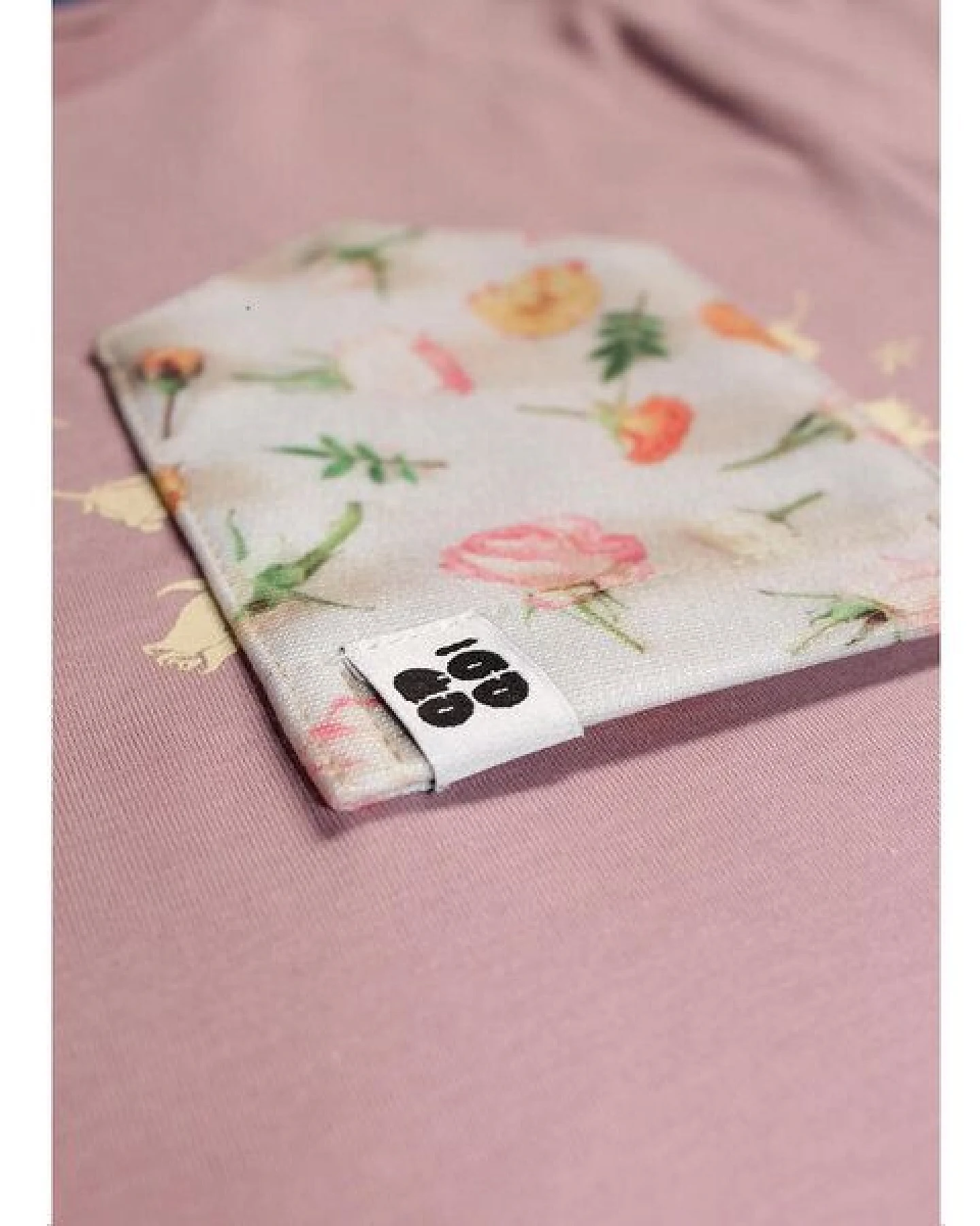 FÄDD Damen T-Shirt Rundhals aus Bio-Baumwolle "Blumenböhe BT" Rosa – Ansicht 4