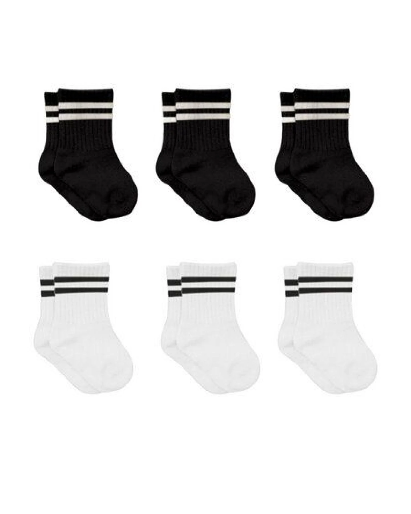 bistyle Socken 6er-Pack für Babys Babysocken Jungen Mädchen Kurzsocken gerippt – Ansicht 3