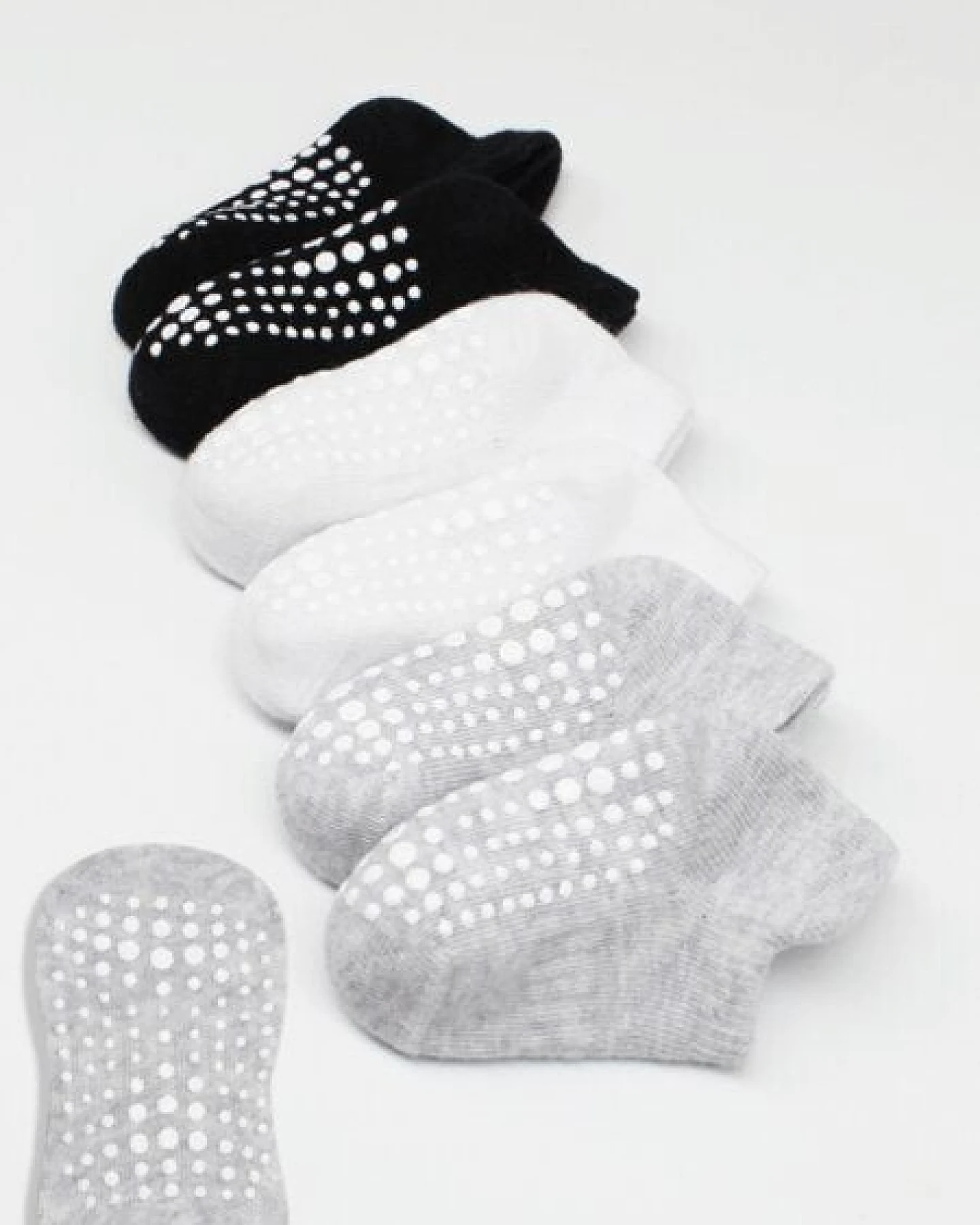bistyle Sneakersocken ABS 6 Paar für Babys Jungen und Mädchen Babysocken Kurzsocken – Ansicht 3