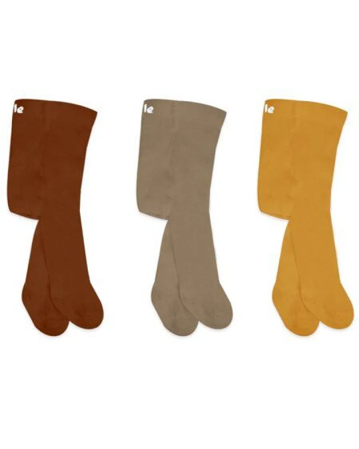 bistyle Strumpfhose 3er-Pack für Baby Jungen Mädchen Unisex GOTS-zertifiziert