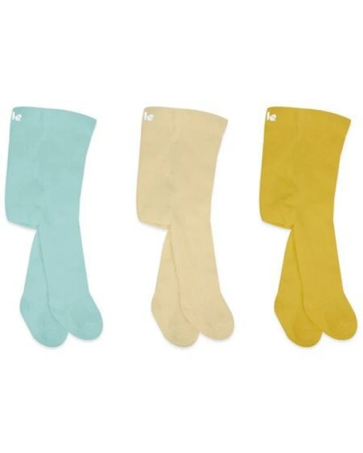 bistyle Strumpfhose 3er-Pack für Baby Jungen Mädchen Unisex GOTS-zertifiziert