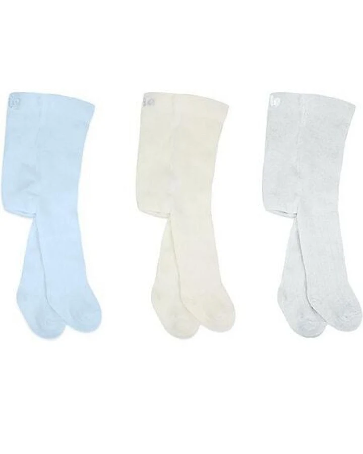 bistyle Strumpfhose 3er-Pack für Baby Jungen Mädchen Unisex GOTS-zertifiziert