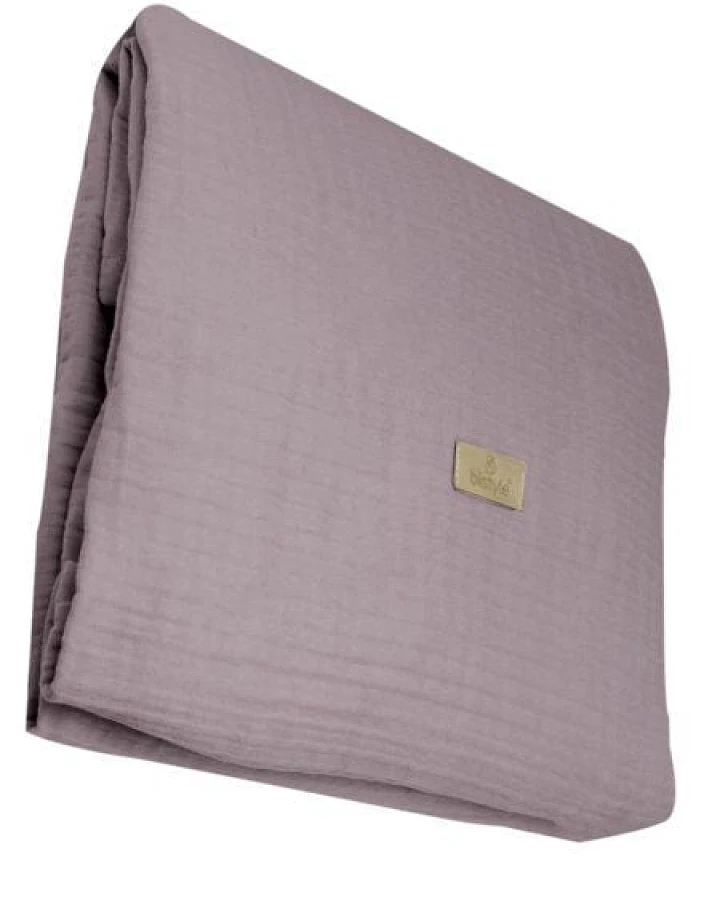 bistyle Babydecke Musselin-Decke 4 lagig 120x120, Weiche & Atmungsaktive Decke für Babys