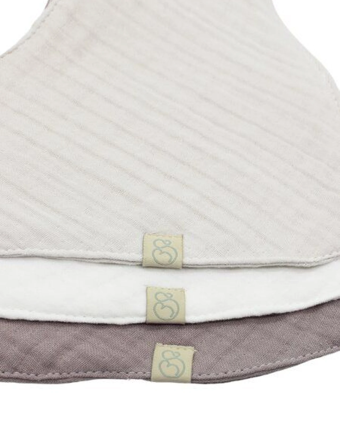 bistyle Dreieckstuch (3 St) Baby Musselin Lätzchen Halstuch Mehrfarbig Unisex – Ansicht 3