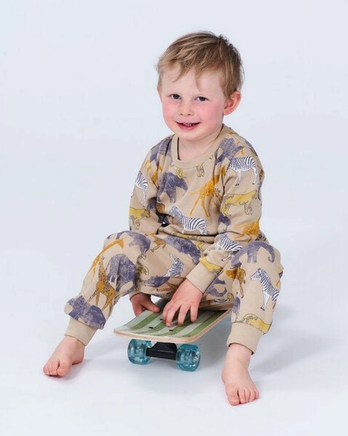 sense-organics Sense Organics Bio Baumwolle Kinder Schlafanzug 2-Teiler – Ansicht 2