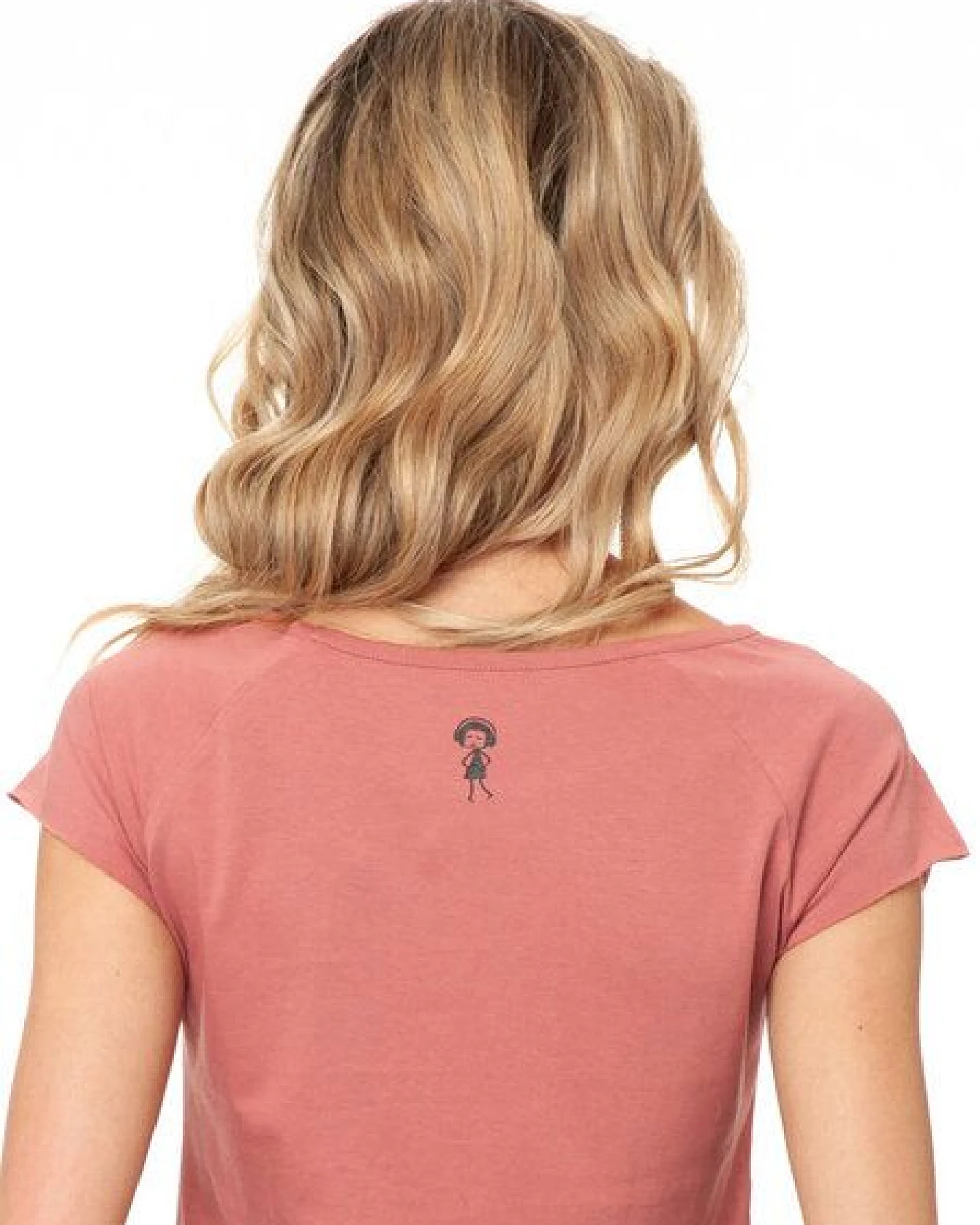 FellHerz Damen T-Shirt Fahrrad-Mädchen Bio & Fair & Vegan – Ansicht 3