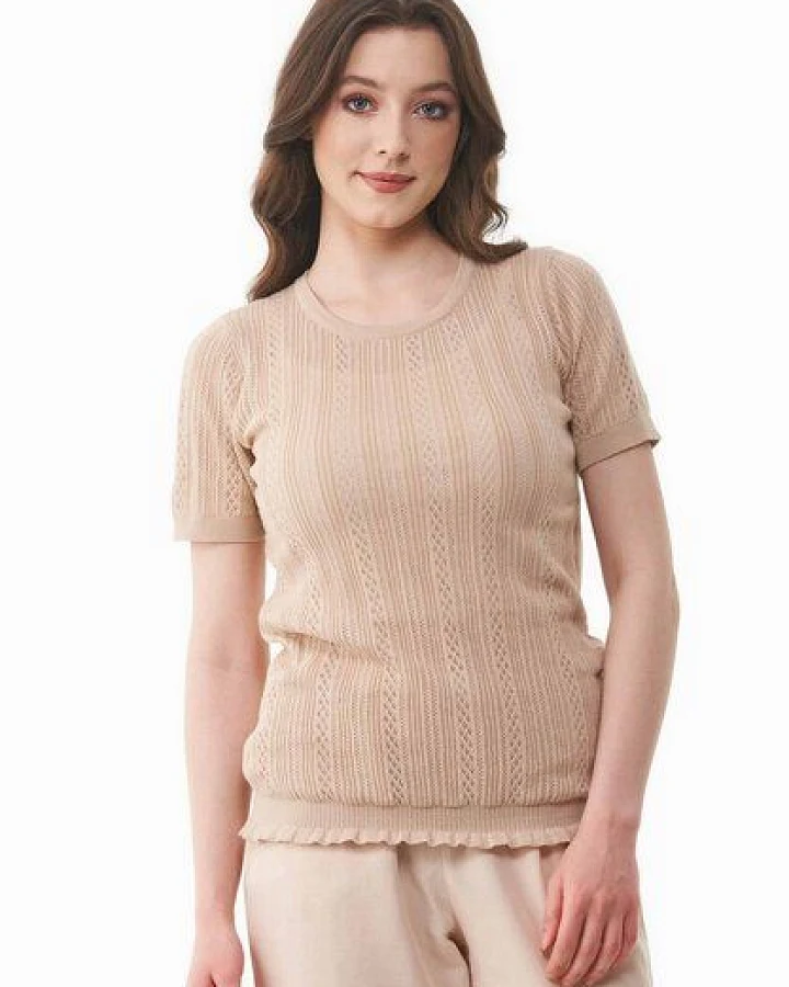 ORGANICATION Strickpullover aus Bio-Baumwolle