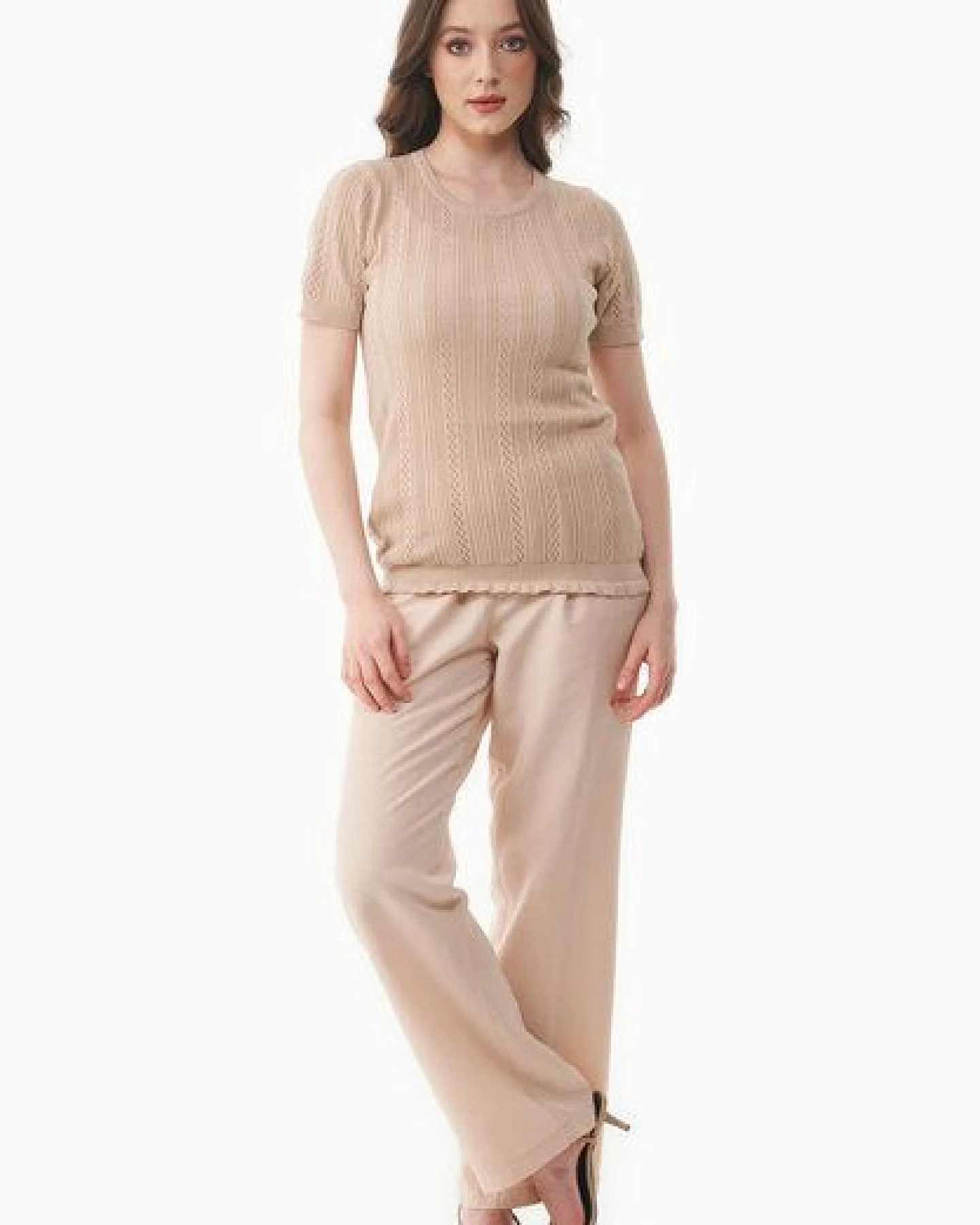 ORGANICATION Strickpullover aus Bio-Baumwolle – Ansicht 2