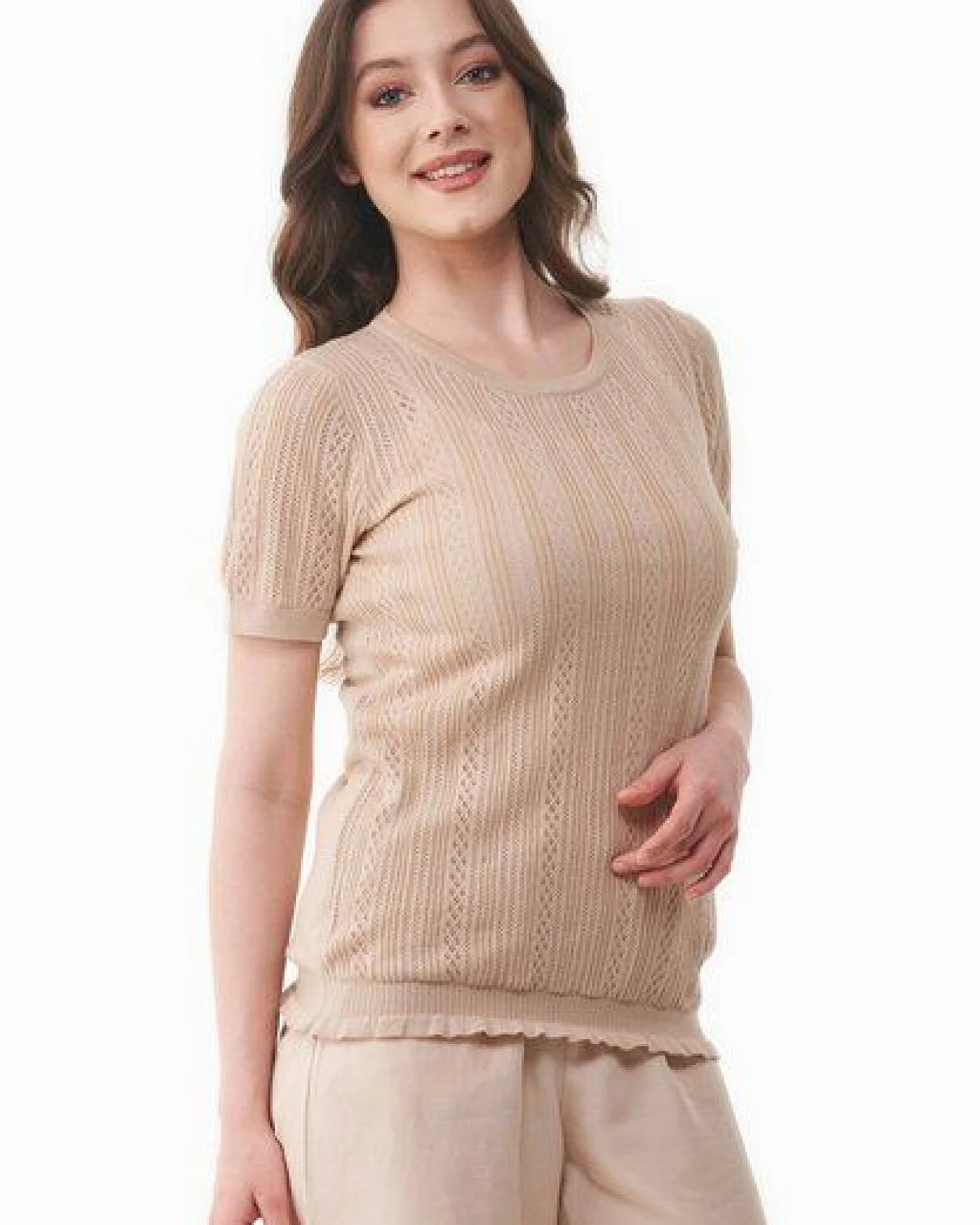 ORGANICATION Strickpullover aus Bio-Baumwolle – Ansicht 3