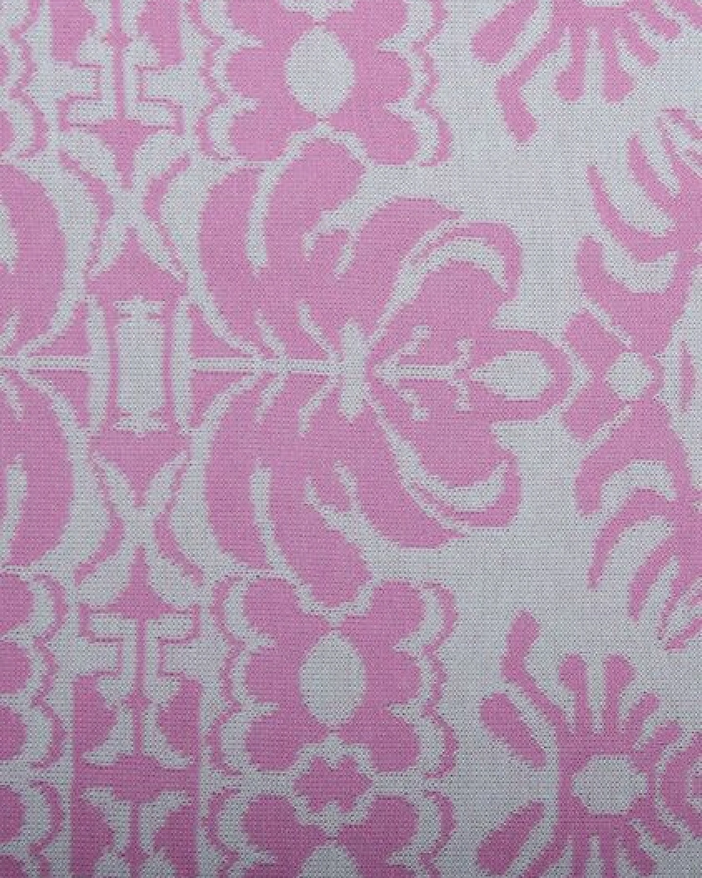 LANARTO slow fashion Schultertuch Blütenzauber aus 100% Bio-Baumwolle Feinstrick made in germany – Ansicht 2