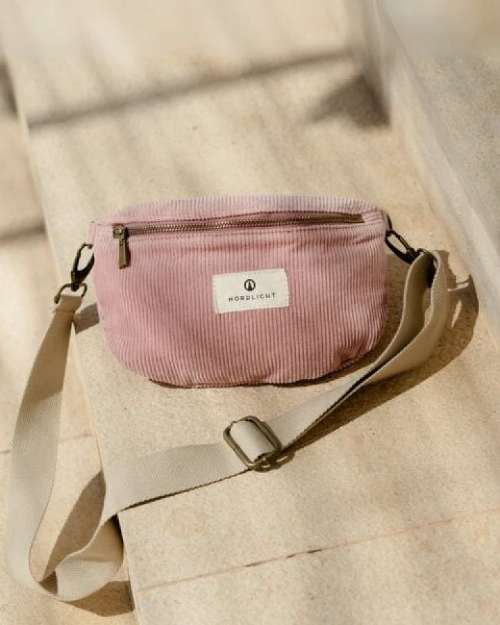 NORDLICHT Bauchtasche TOMMA Cord aus Bio-Baumwolle