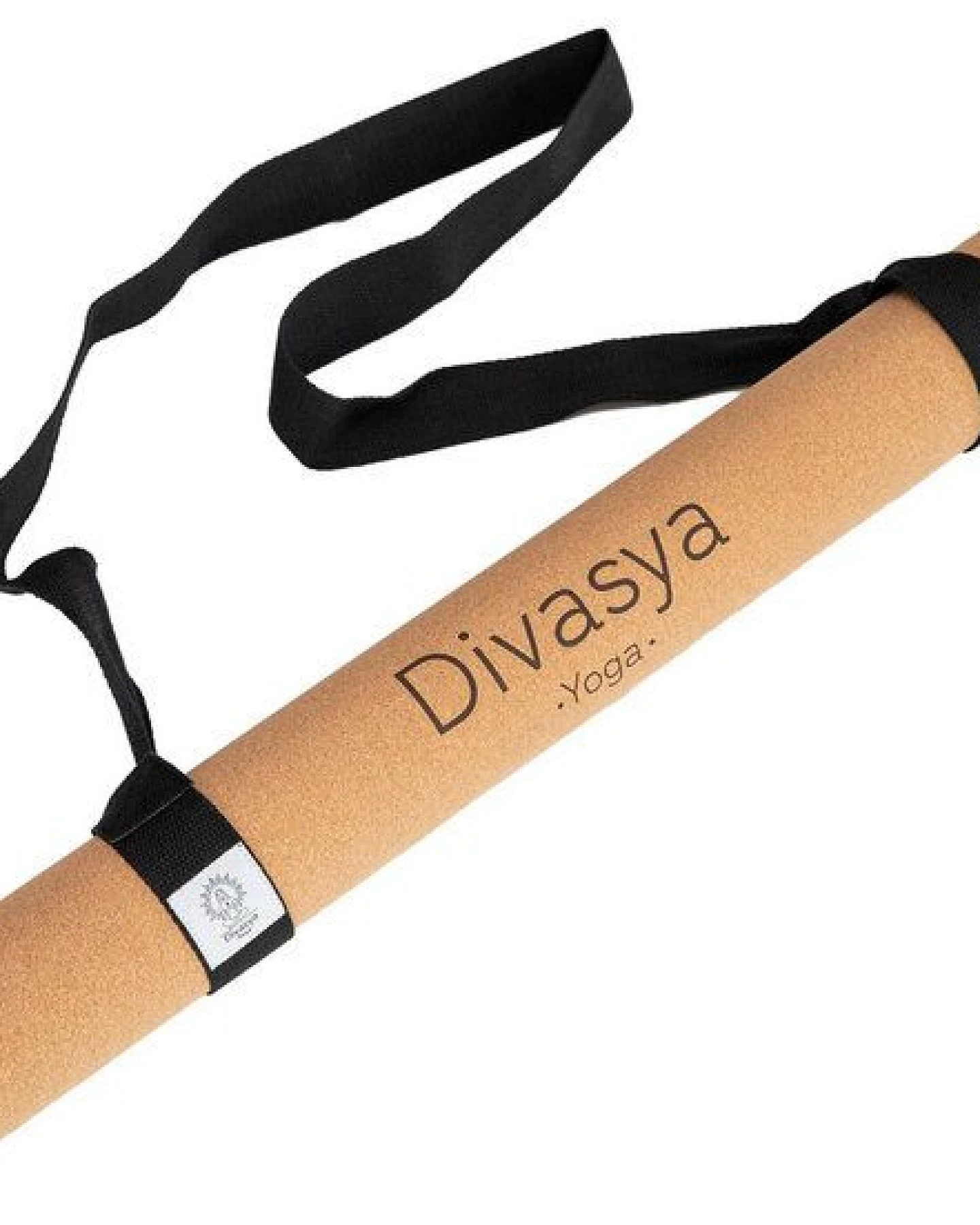 Divasya Reise Yogamatte aus Kork & Naturkautschuk mit Schutzhülle – Ansicht 3