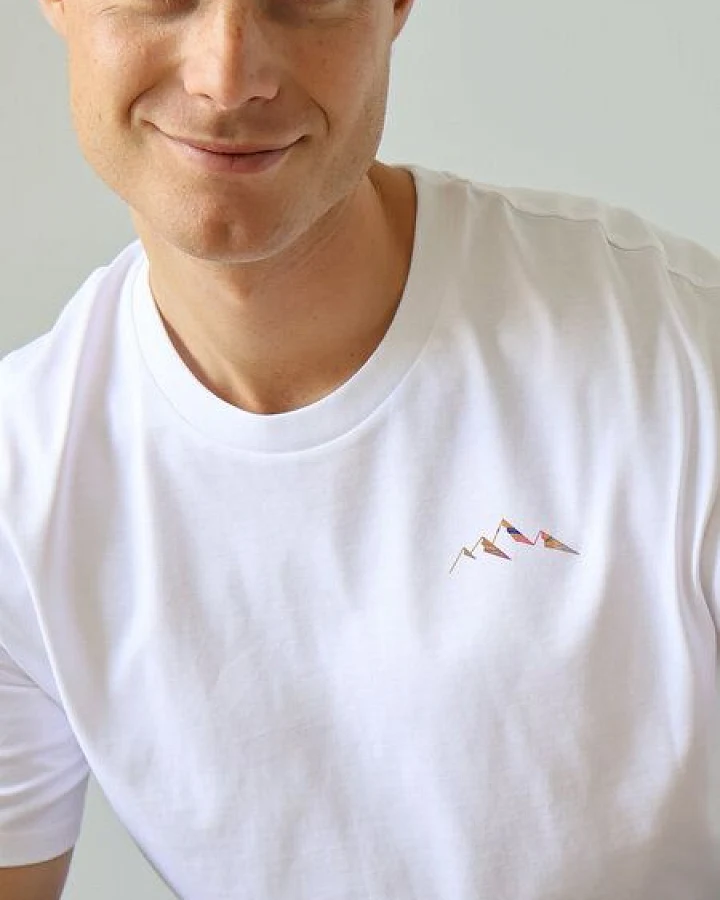 Kultgut Artdesign - Biofair - Klassik Shirt / Little Mountain Landscape