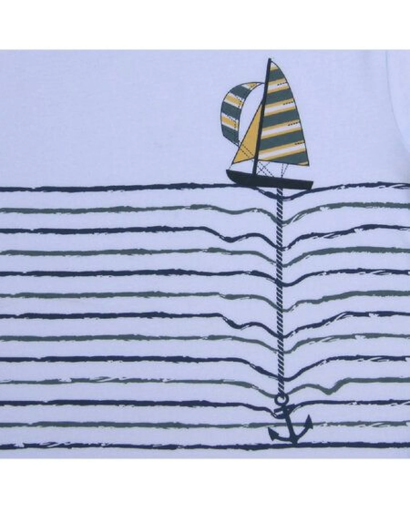 Enfant Terrible Baby und Kinder T-Shirt Segelboot 100 % Bio-Baumwolle – Ansicht 2