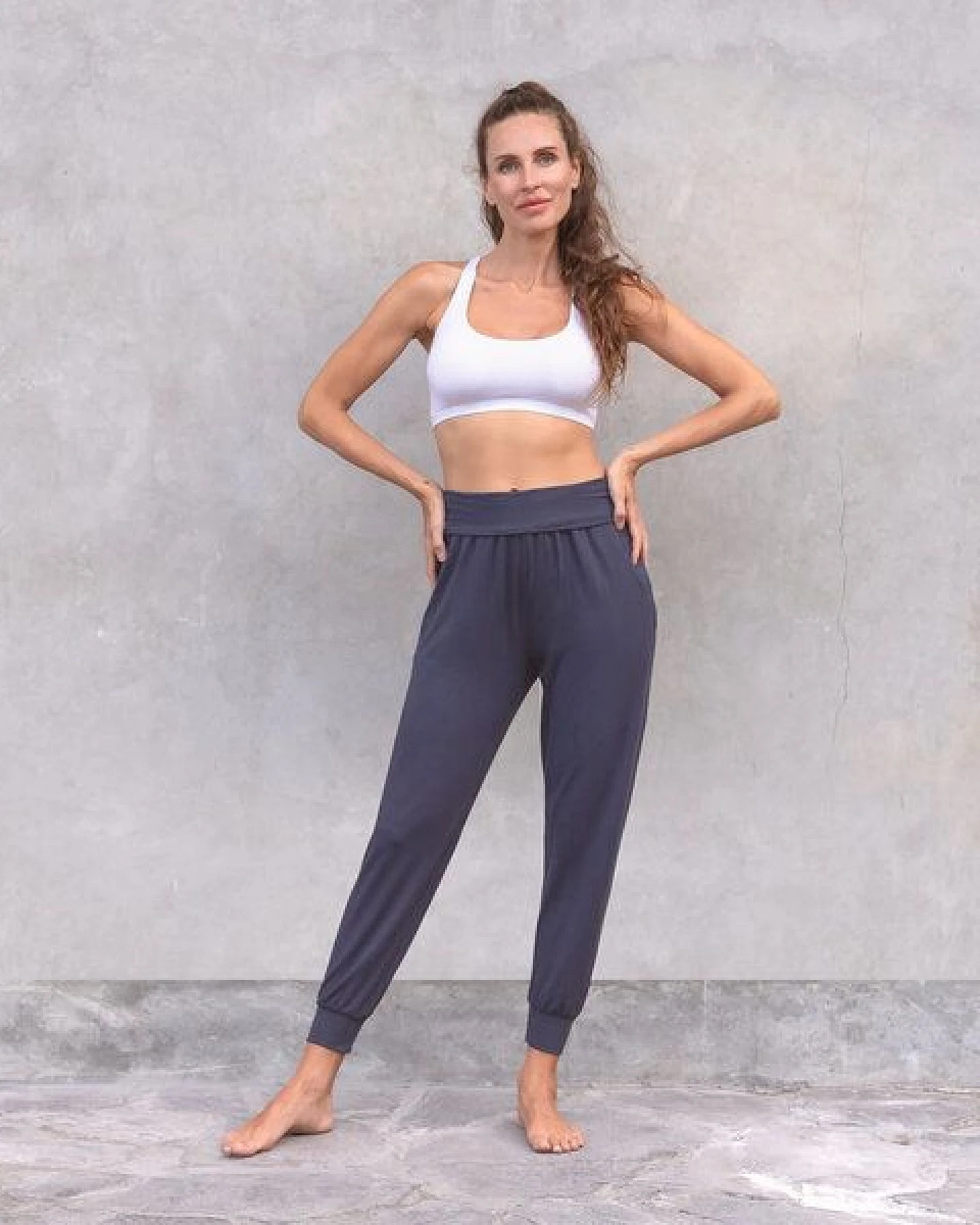 Jaya BRAZIL - Damen - Bra für Yoga aus Biobaumwolle – Ansicht 2