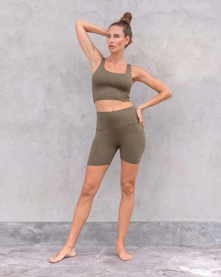 Jaya JANINE - Damen - Croptop/Bra für Yoga aus Biobaumwolle