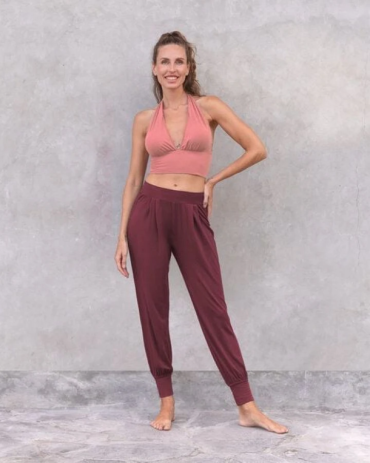 Jaya CELINE - Damen - Wrap Bra für Yoga aus Biobaumwolle