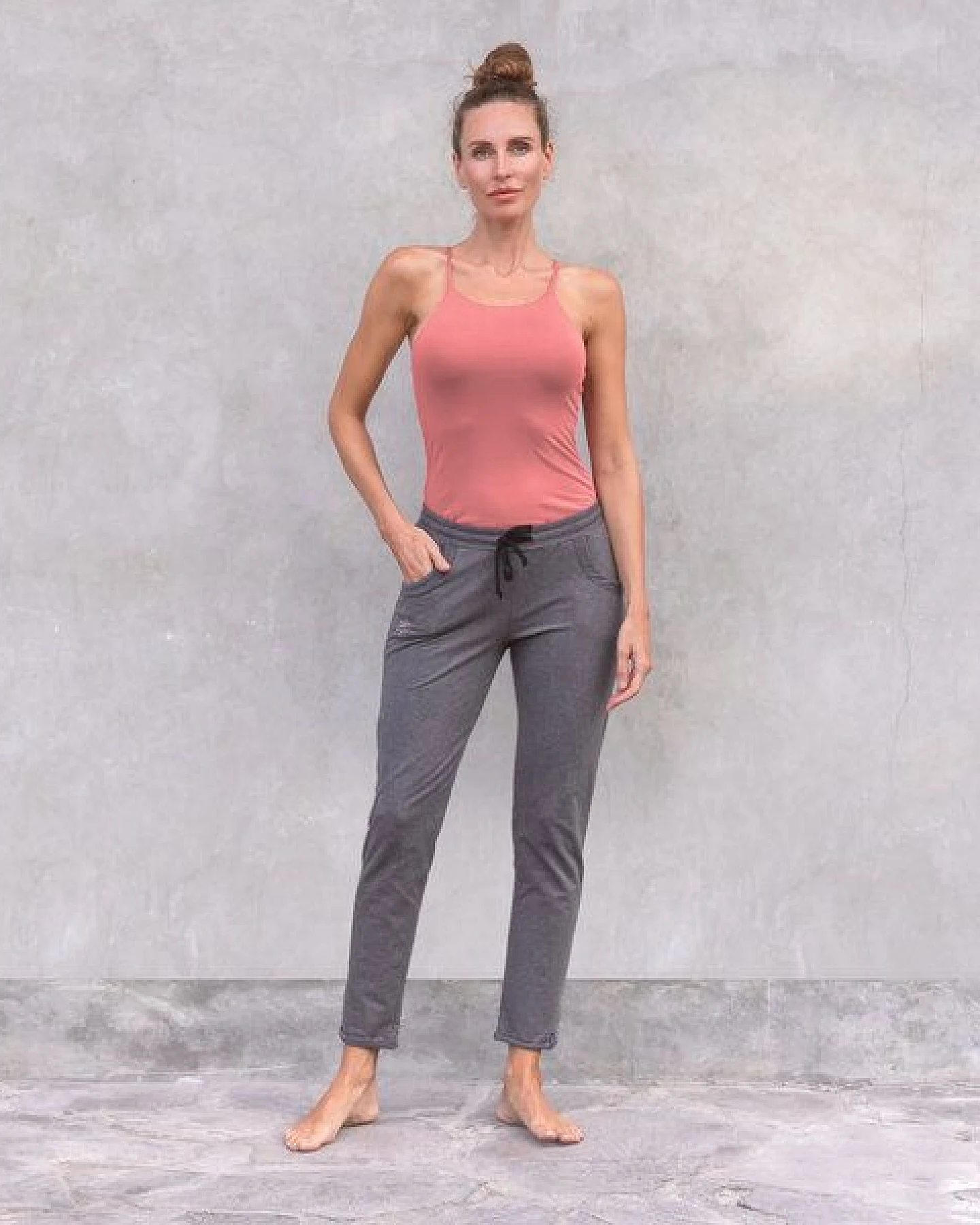 Jaya MANU - Damen - Top für Yoga aus Biobaumwolle – Ansicht 3