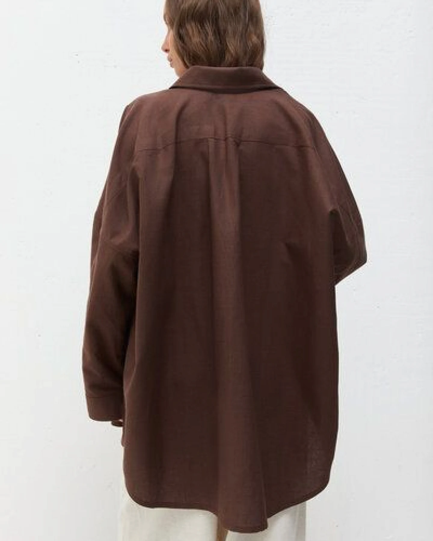 IVA RYCH Oversize Hemd mit Schmuckknöpfen I Deadstock – Ansicht 4