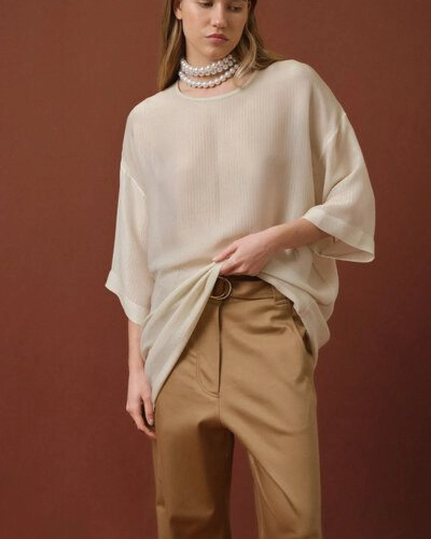 IVA RYCH Oversize T-Shirt Chic I Deadstock – Ansicht 2
