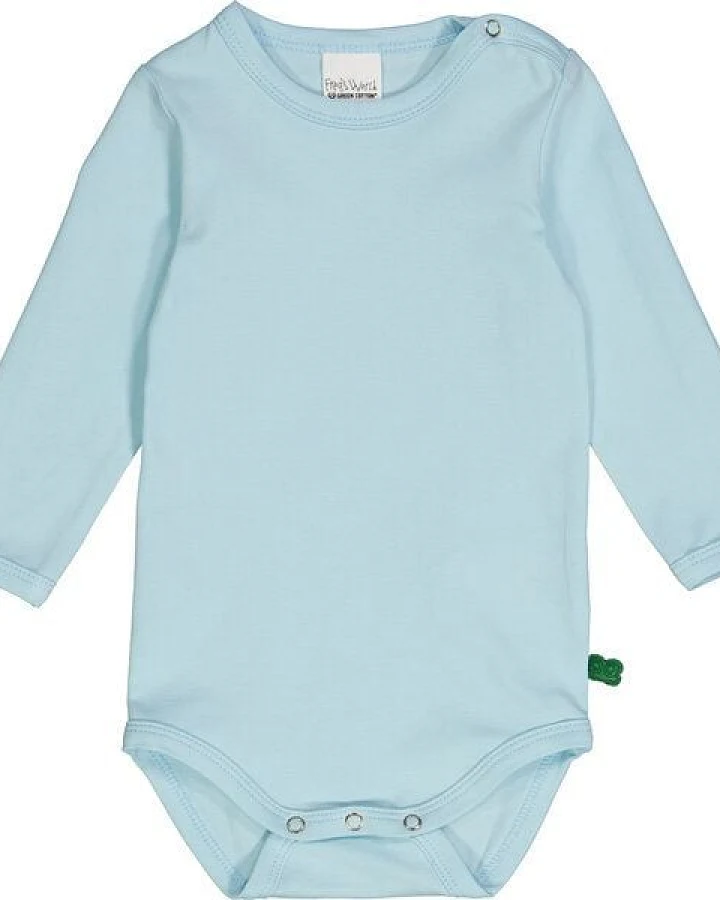 Freds World Langarmbody – GOTS-zertifiziert, vegan