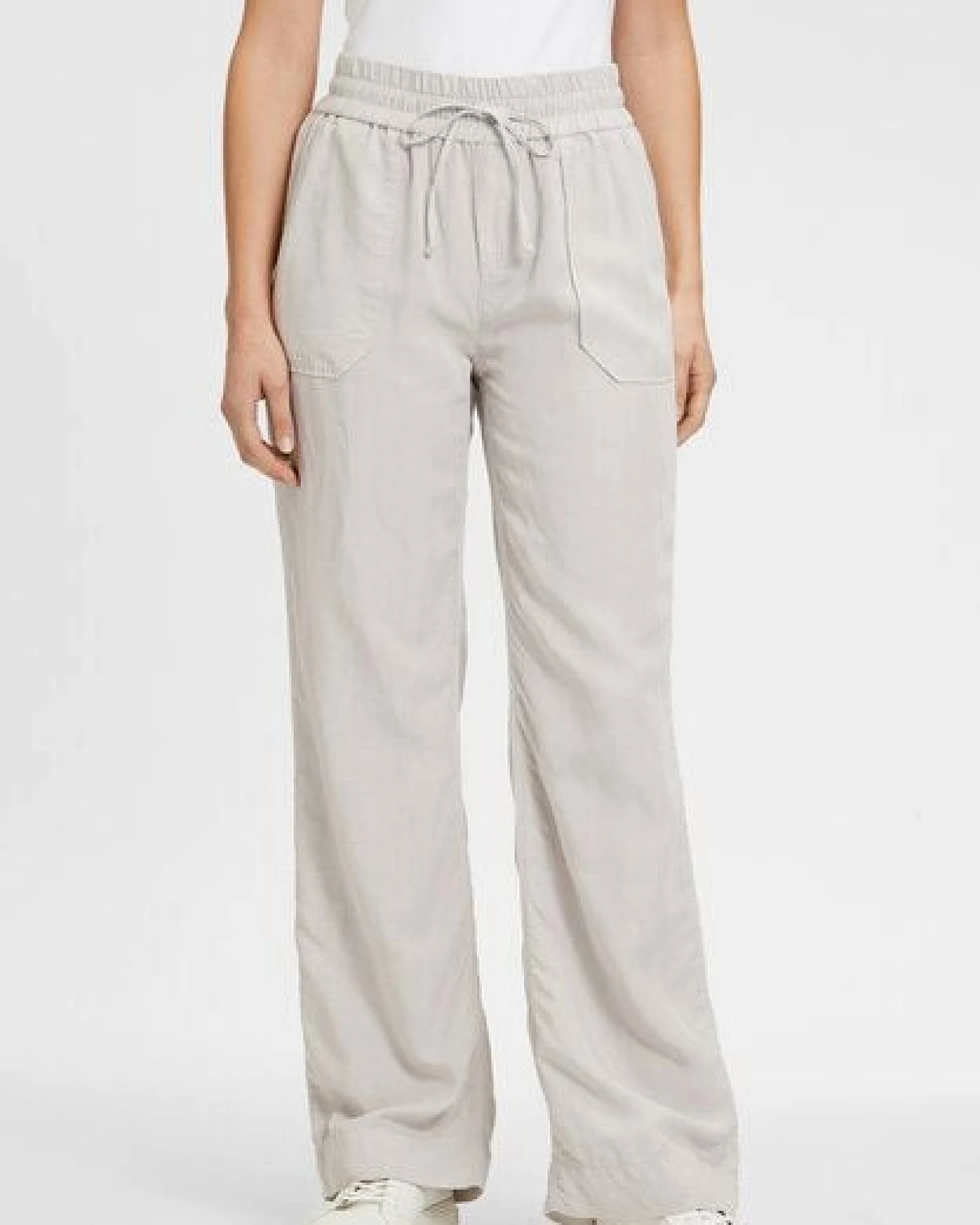 FUTURE:PEOPLE. 18:00 WIDE FIT POCKET - Damen Hose aus einem zertifizierten TENCEL-LEINEN MIX für heiße Sommertage (31800 0 3003) – Ansicht 4