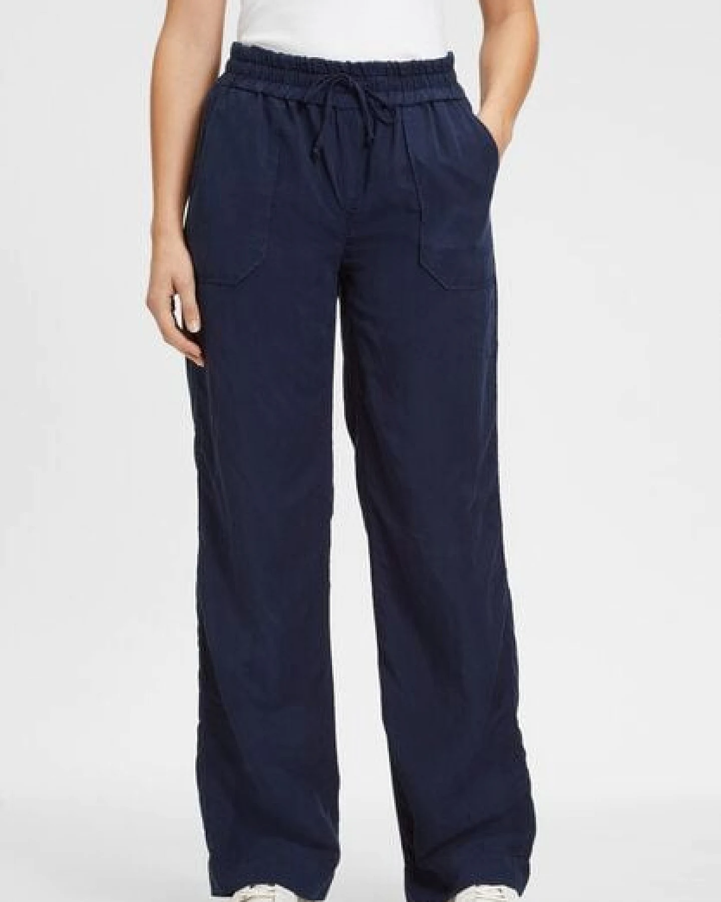 FUTURE:PEOPLE. 18:00 WIDE FIT POCKET - Damen Hose aus einem zertifizierten TENCEL-LEINEN MIX für heiße Sommertage (31800 0 3003) – Ansicht 4