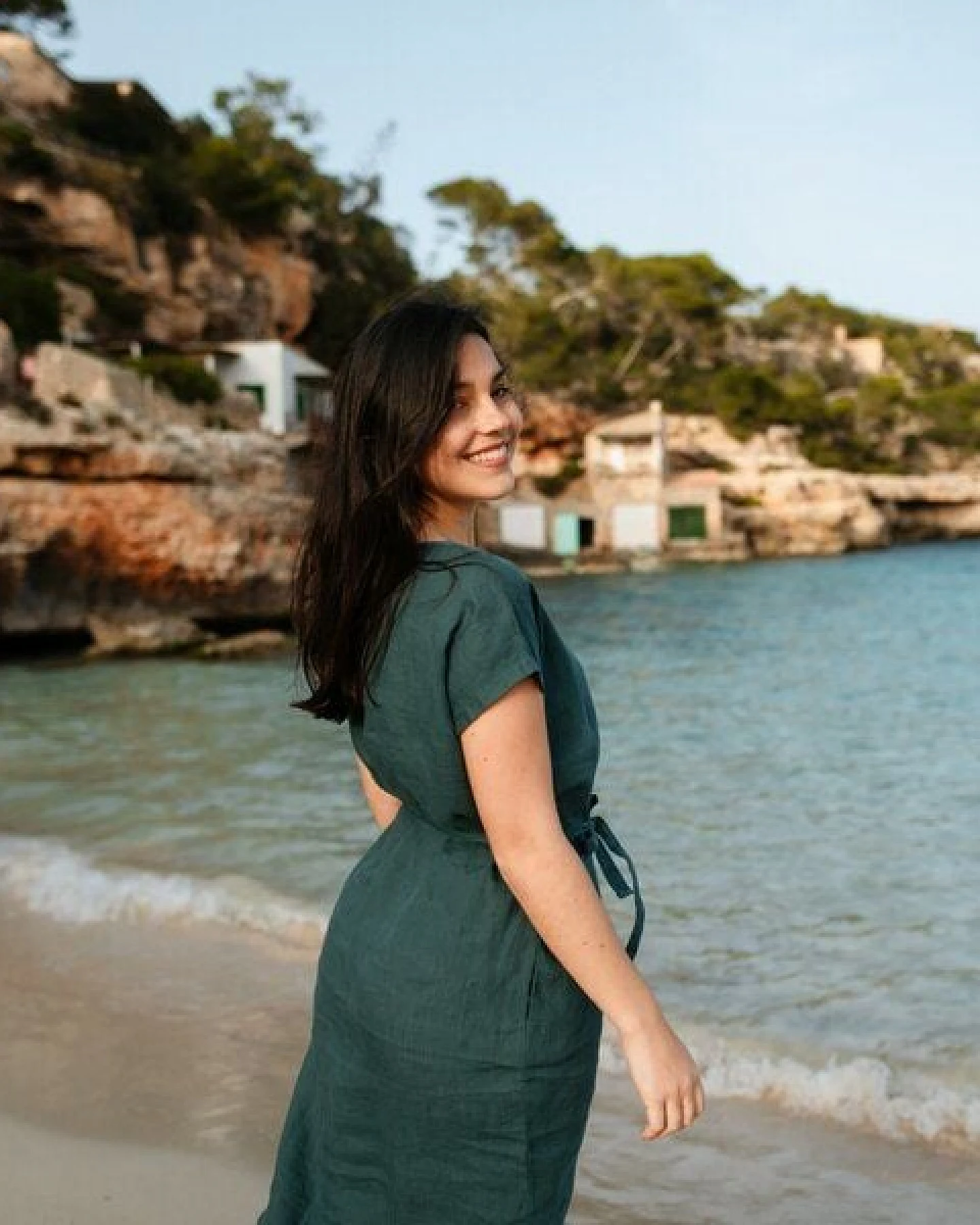 NORDLICHT Leinen Kleid aus 100% Leinen ELIN – Ansicht 4