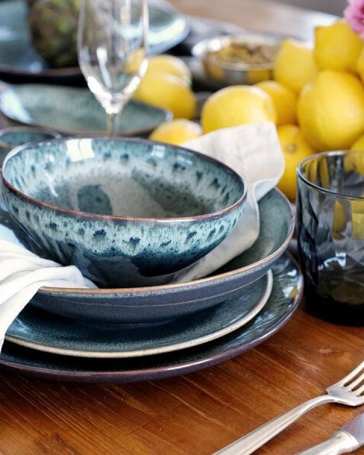 Izanami Tableware Dinner Set für Zwei, 8 tlg - Krumme Lanke
