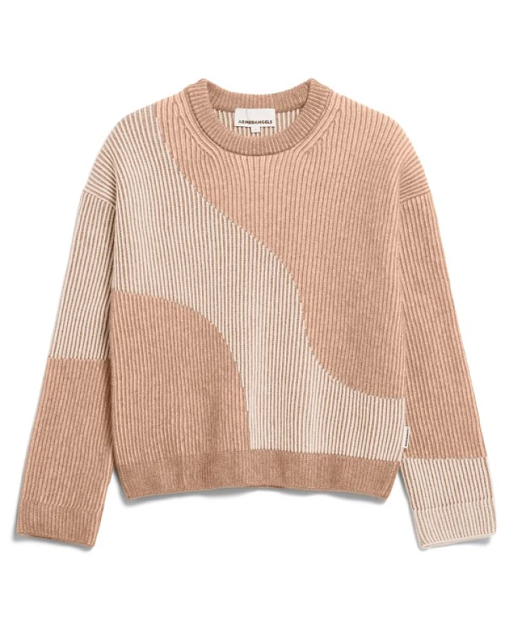 ARMEDANGELS - Women's Mayraa Vanise - Pullover Gr XXL beige