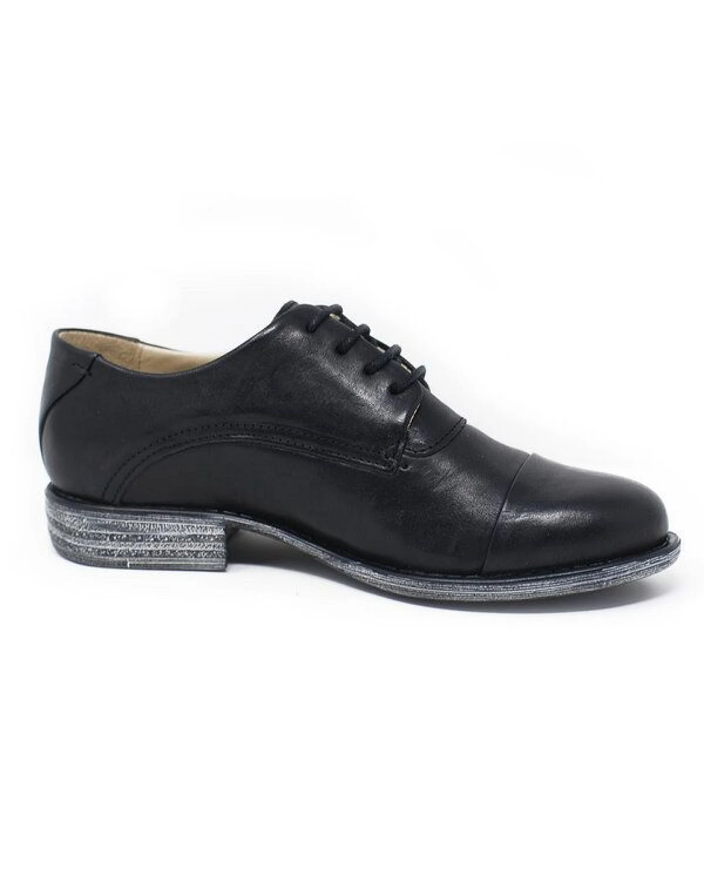 Claudio Nero Halbschuh Dois schwarz – Ansicht 2