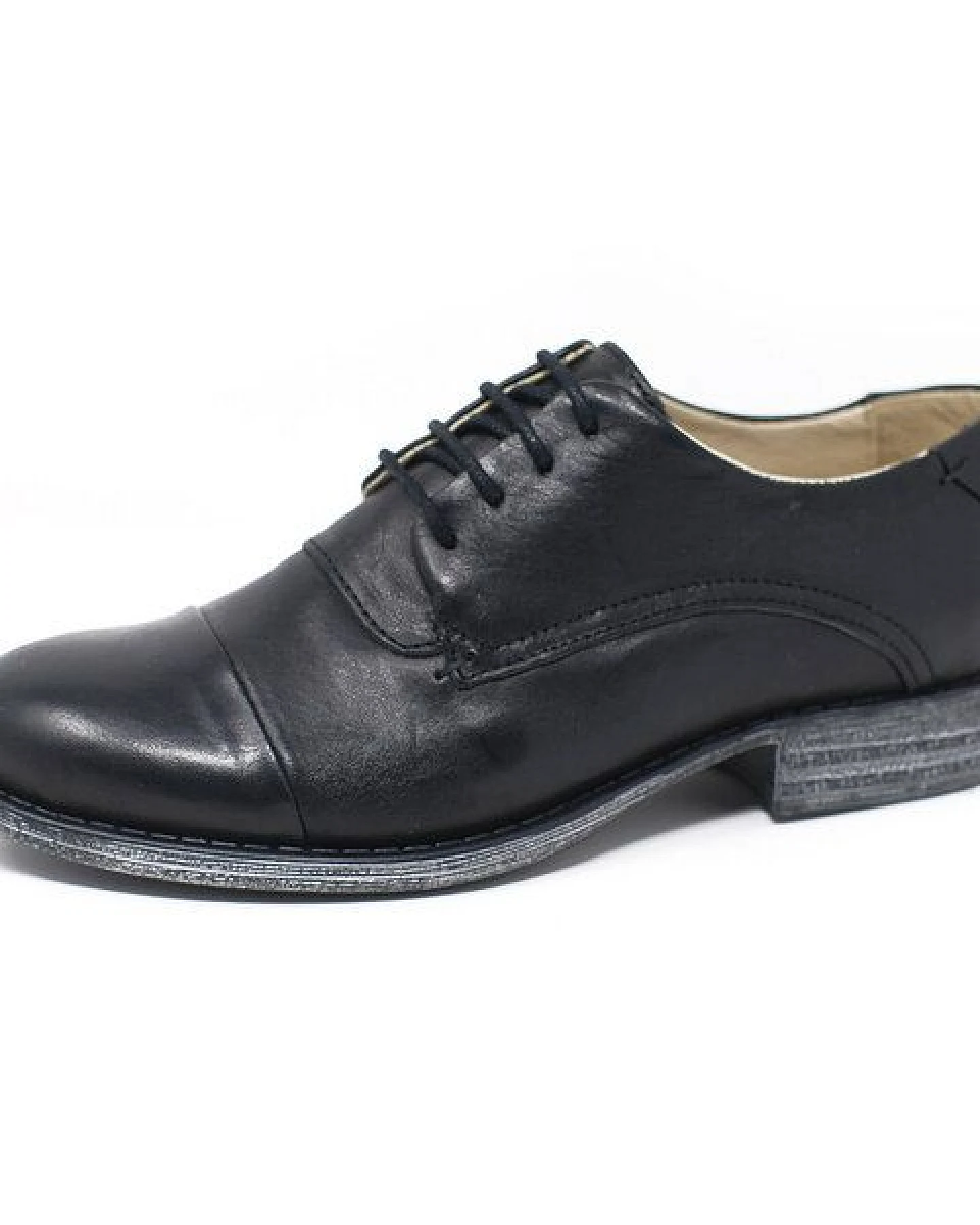 Claudio Nero Halbschuh Dois schwarz – Ansicht 3
