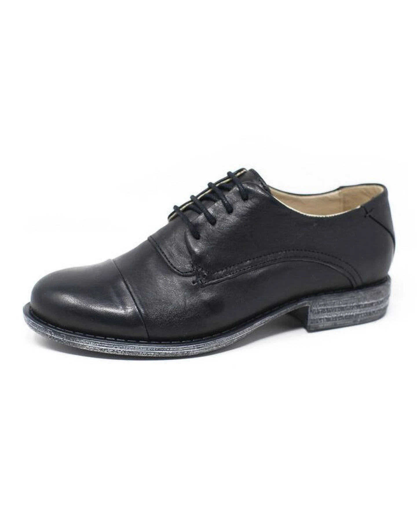 Claudio Nero Halbschuh Dois schwarz – Ansicht 3