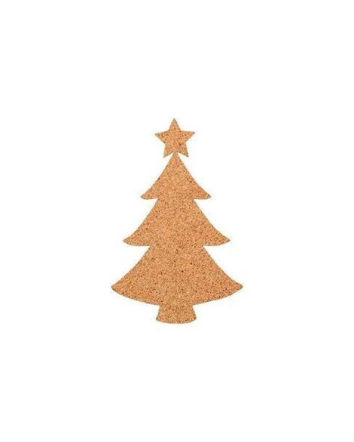 Kork-Deko Pinnwand in Weihnachtsbaum-Form aus Kork "Corkworld" Weihnachtsbaum XXL