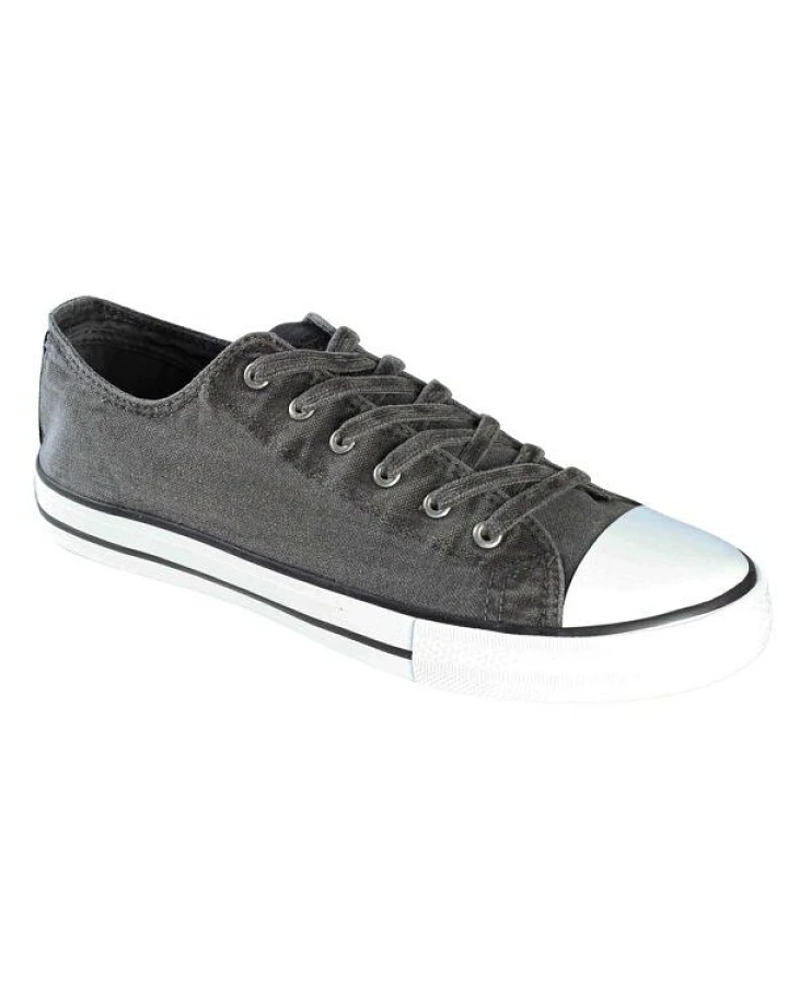 natural world Vegane Unisex Classic Basket-Sneaker aus Bio-Baumwolle