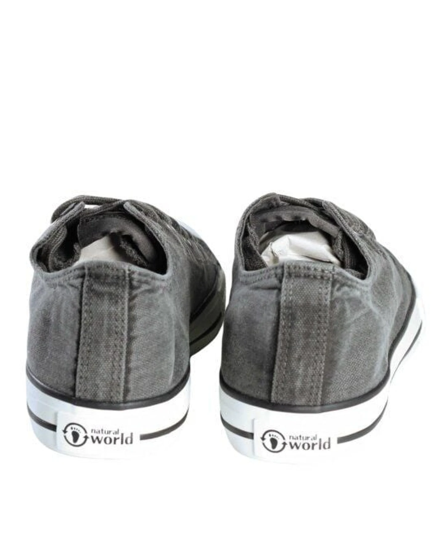 natural world Vegane Unisex Classic Basket-Sneaker aus Bio-Baumwolle – Ansicht 4