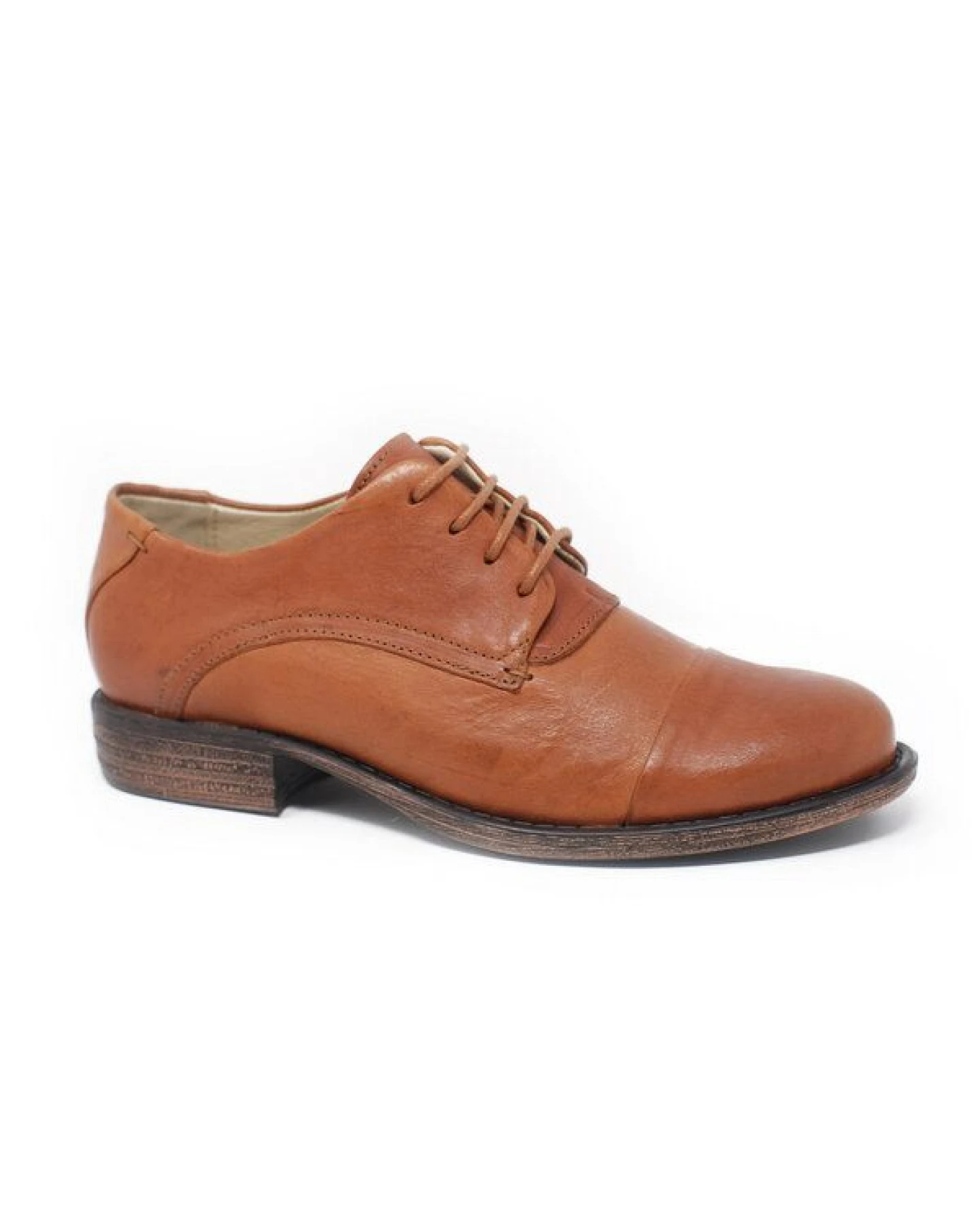 Claudio Nero Halbschuh Dois camel – Ansicht 3