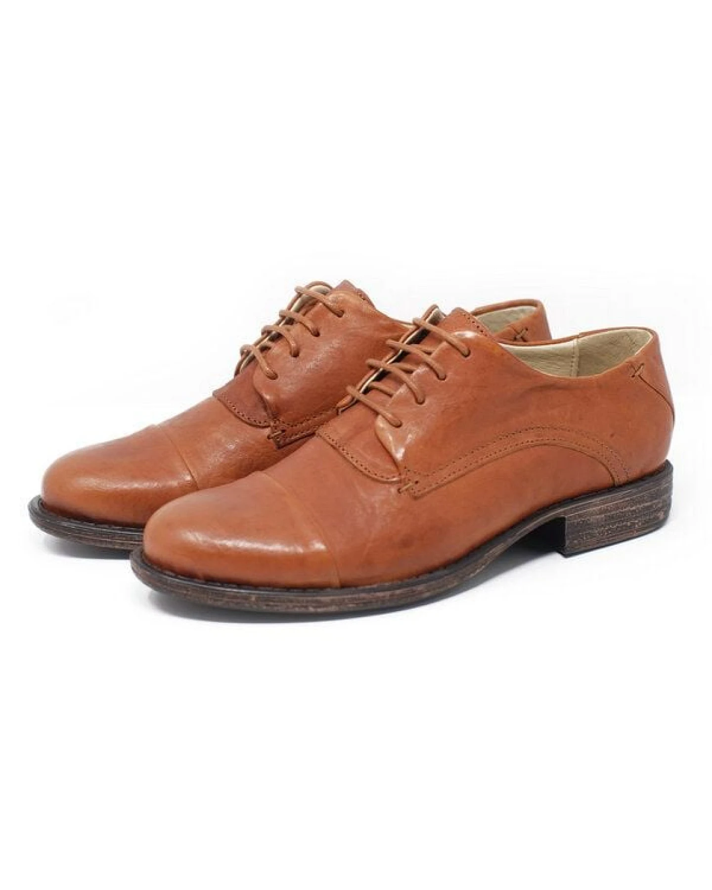 Claudio Nero Halbschuh Dois camel – Ansicht 2