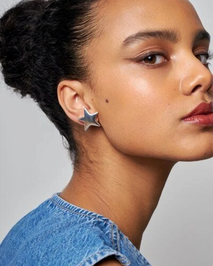 noemvri fashion label Stern Ohrstecker big