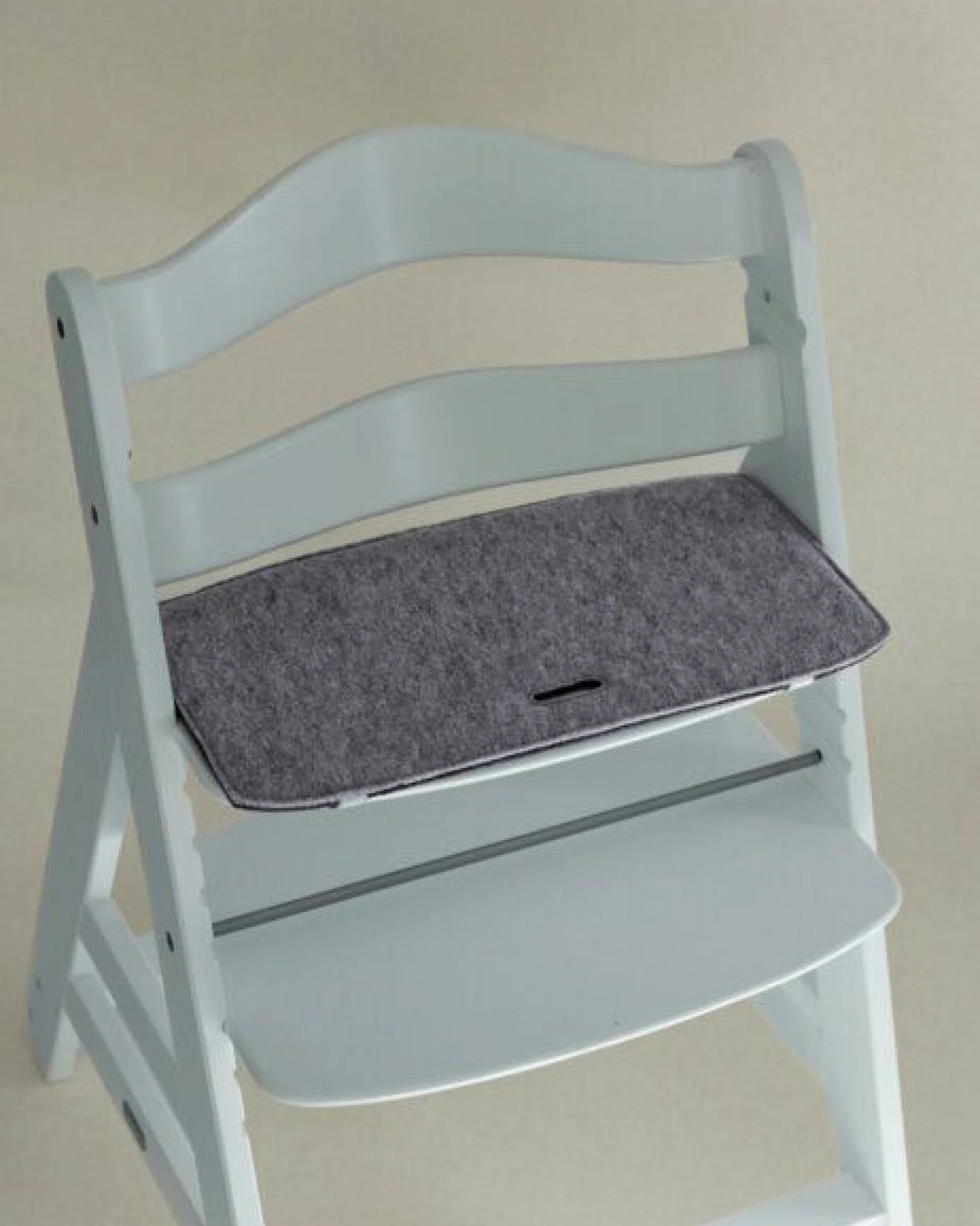 easy and green Hochstuhl Sitzkissen kompatibel mit Hauck Hochstühlen aus Wollfilz – Ansicht 3