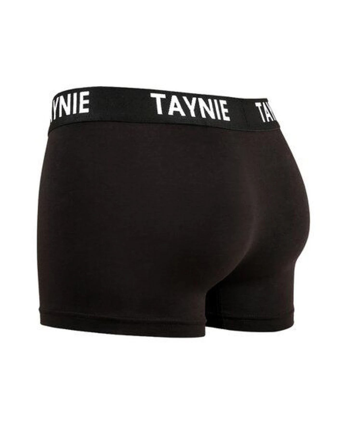 2er-Pack schwarz/weiß - Retroshorts - Biozidfrei - Zertifiziert - TAYNIE HERREN BOXERSCHORTS – Ansicht 2