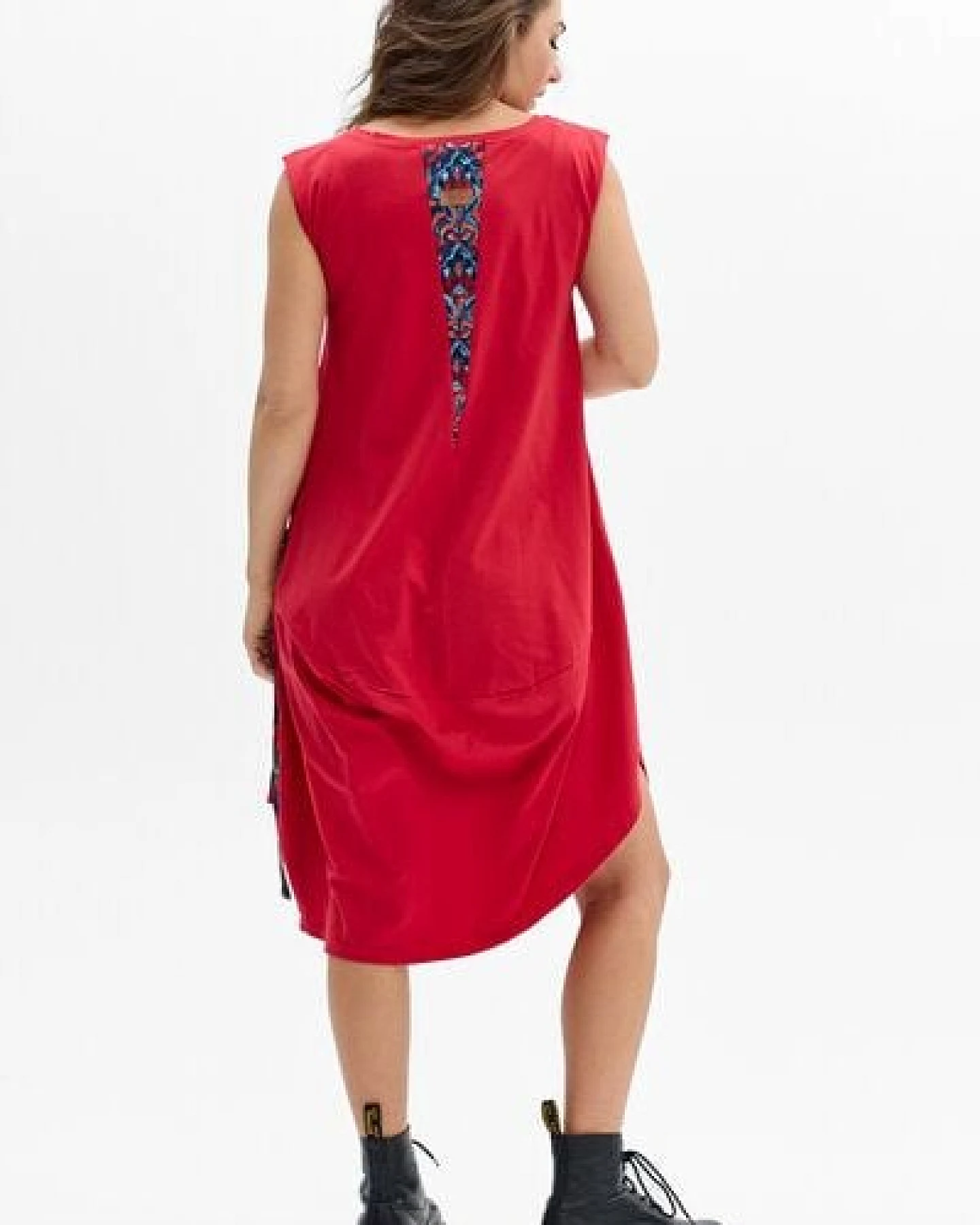 Sommerkleid Ankara – bequemer Ballon-Schnitt Kleid – luftig & verstellbar – fair in EU produziert – KOKOworld Print – Ansicht 4