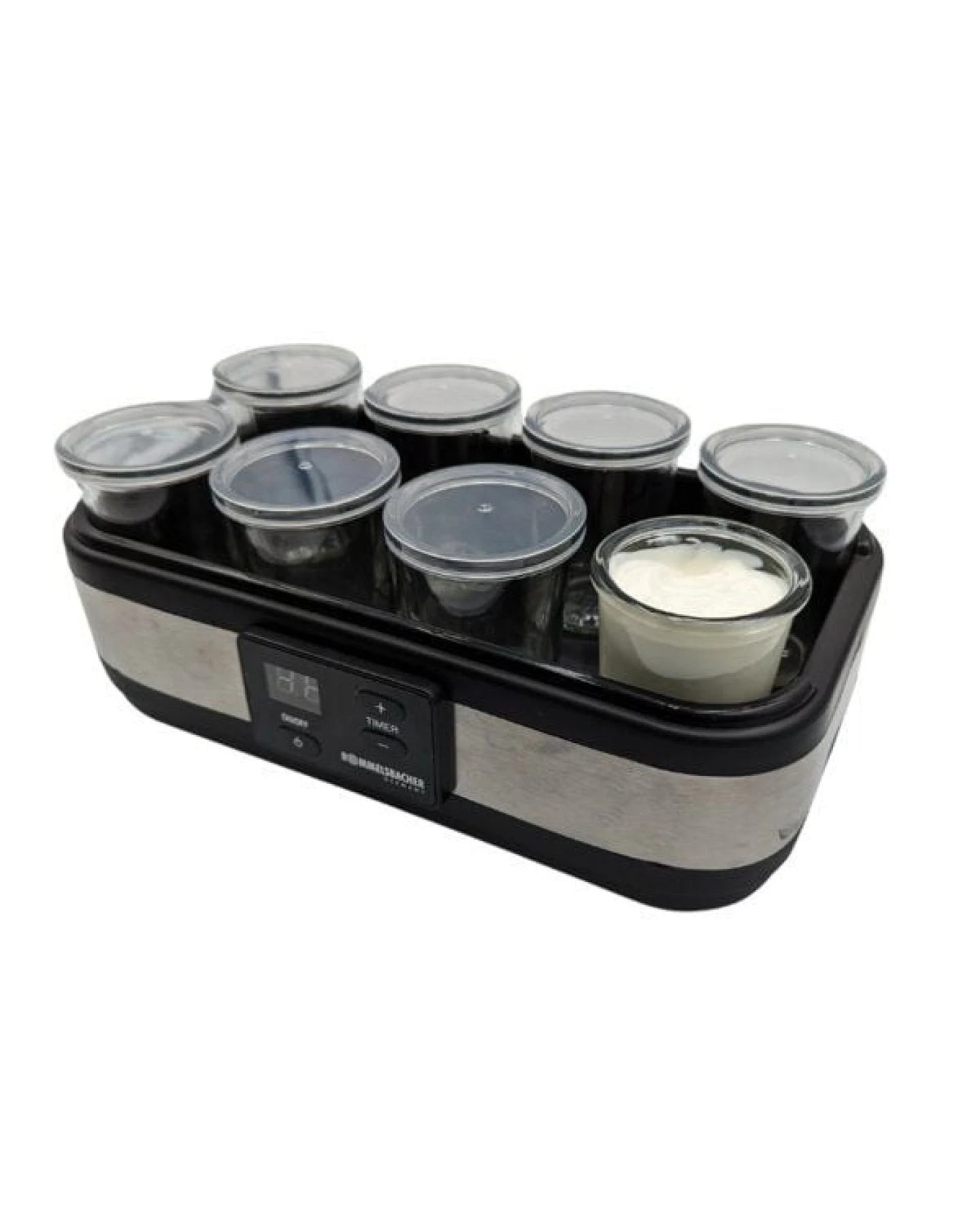 mikken 6er Set Dessertgläser 150 ml Joghurtgläser Bechergläser mit Frischhaltedeckel – Ansicht 4
