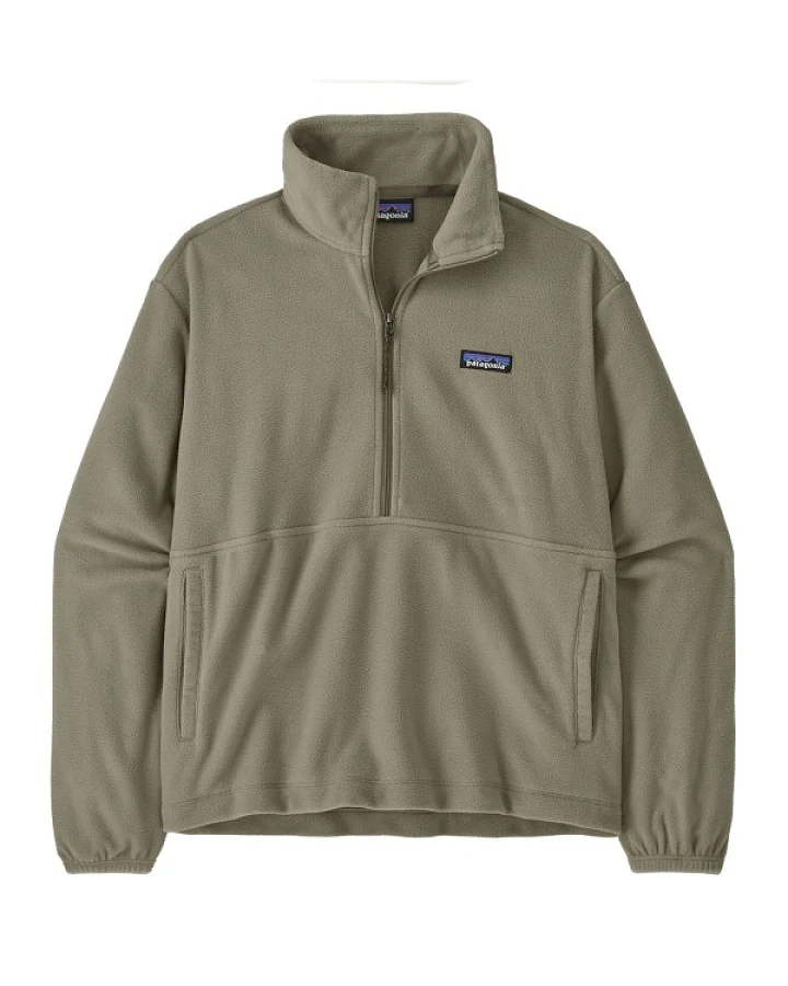 Patagonia - Women's Micro D 1/2 Zip Fleece P/O - Fleecepullover Gr L oliv