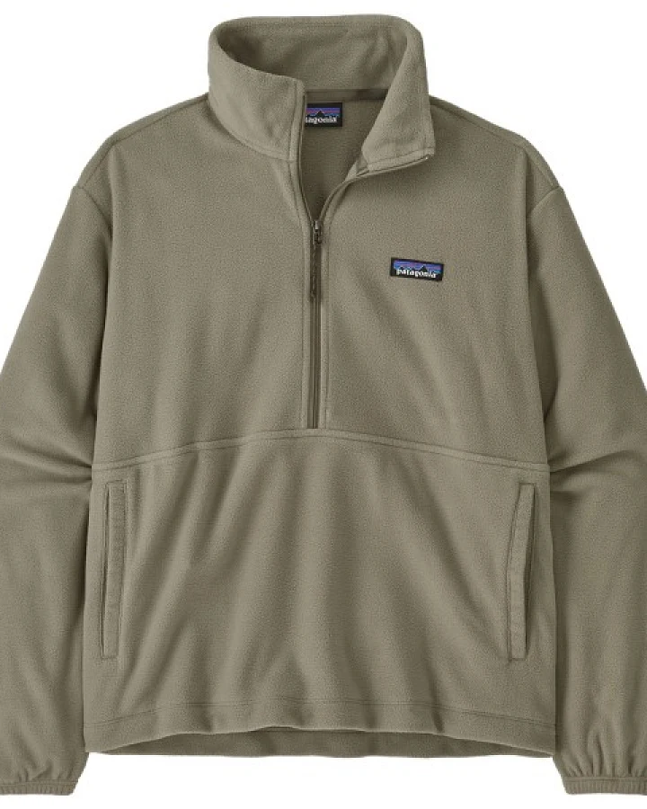 Patagonia - Women's Micro D 1/2 Zip Fleece P/O - Fleecepullover Gr L oliv