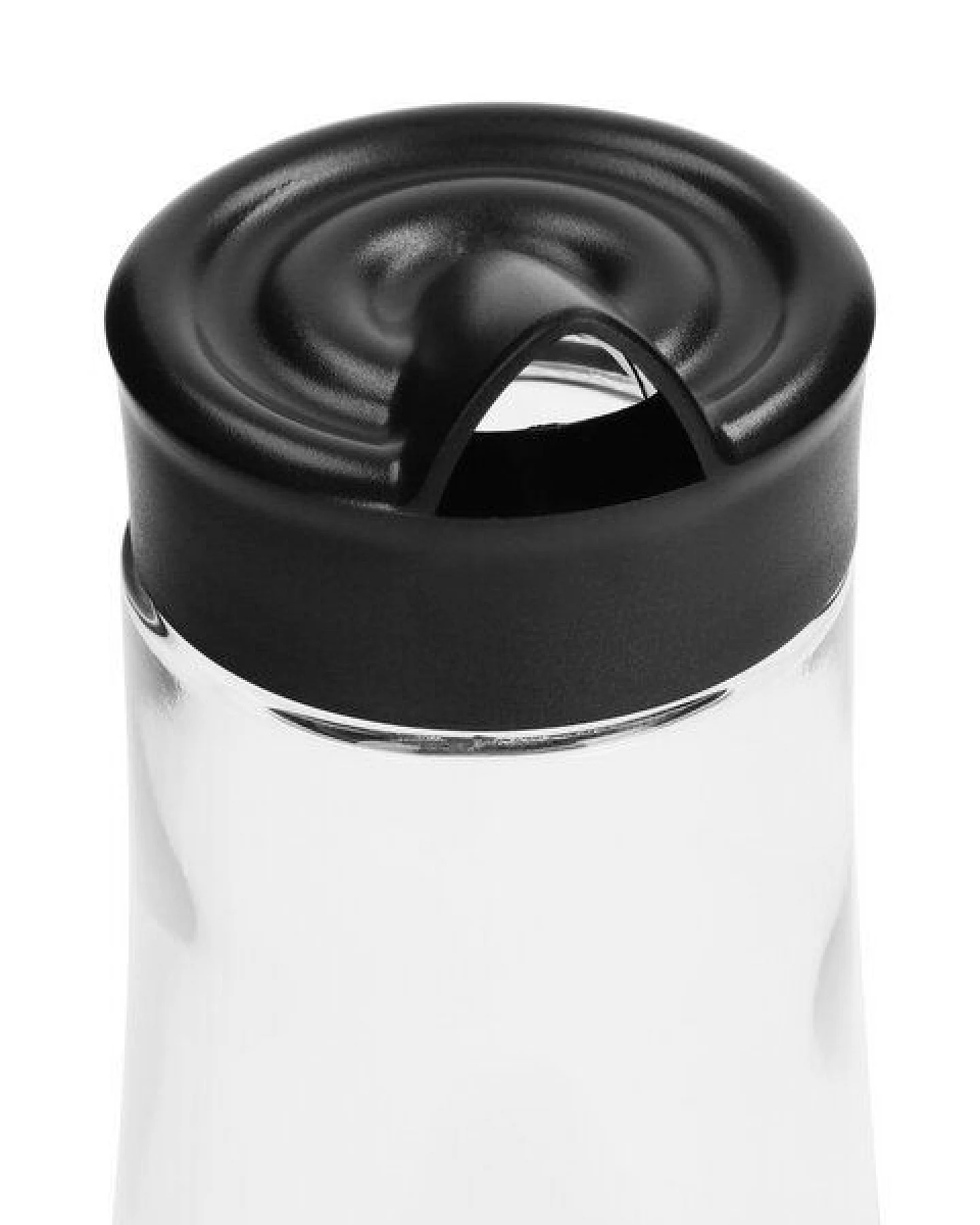 elasto Glaskaraffe mit Deckel "Fresh" 1,0 l – Karaffe aus Glas – Ansicht 2